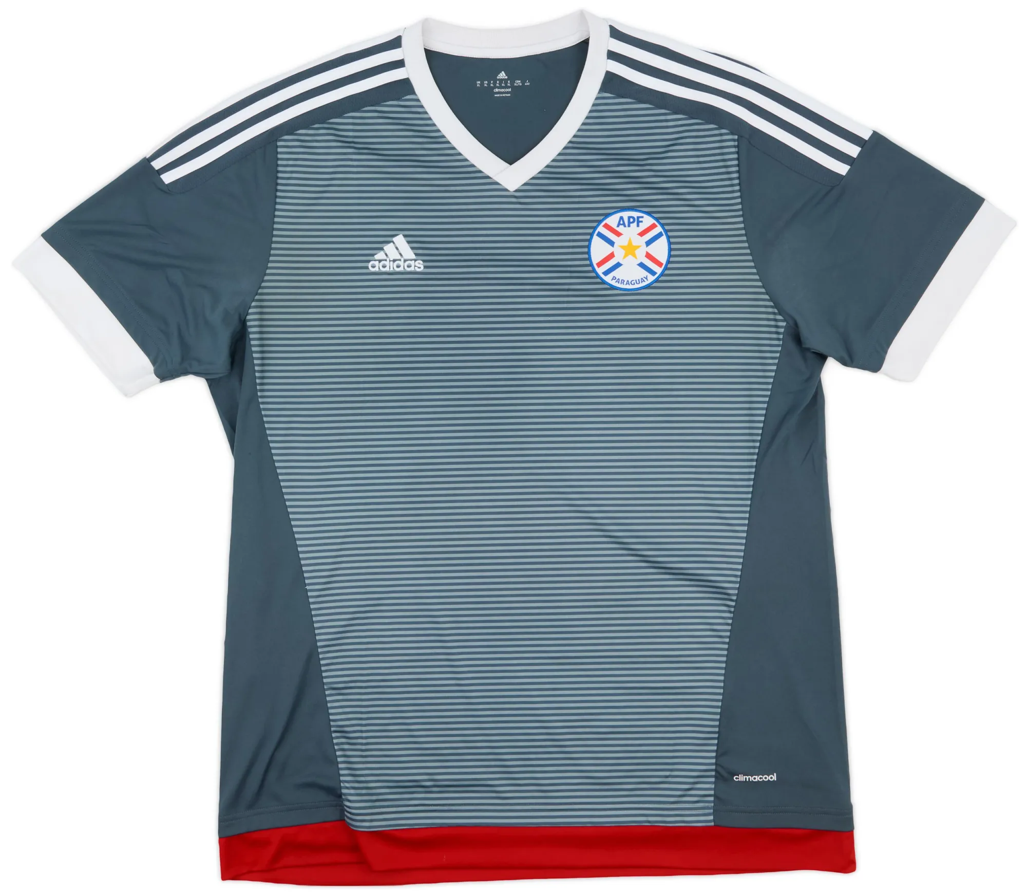 adidas Paraguay Mens SS Away Copa America Shirt 2015