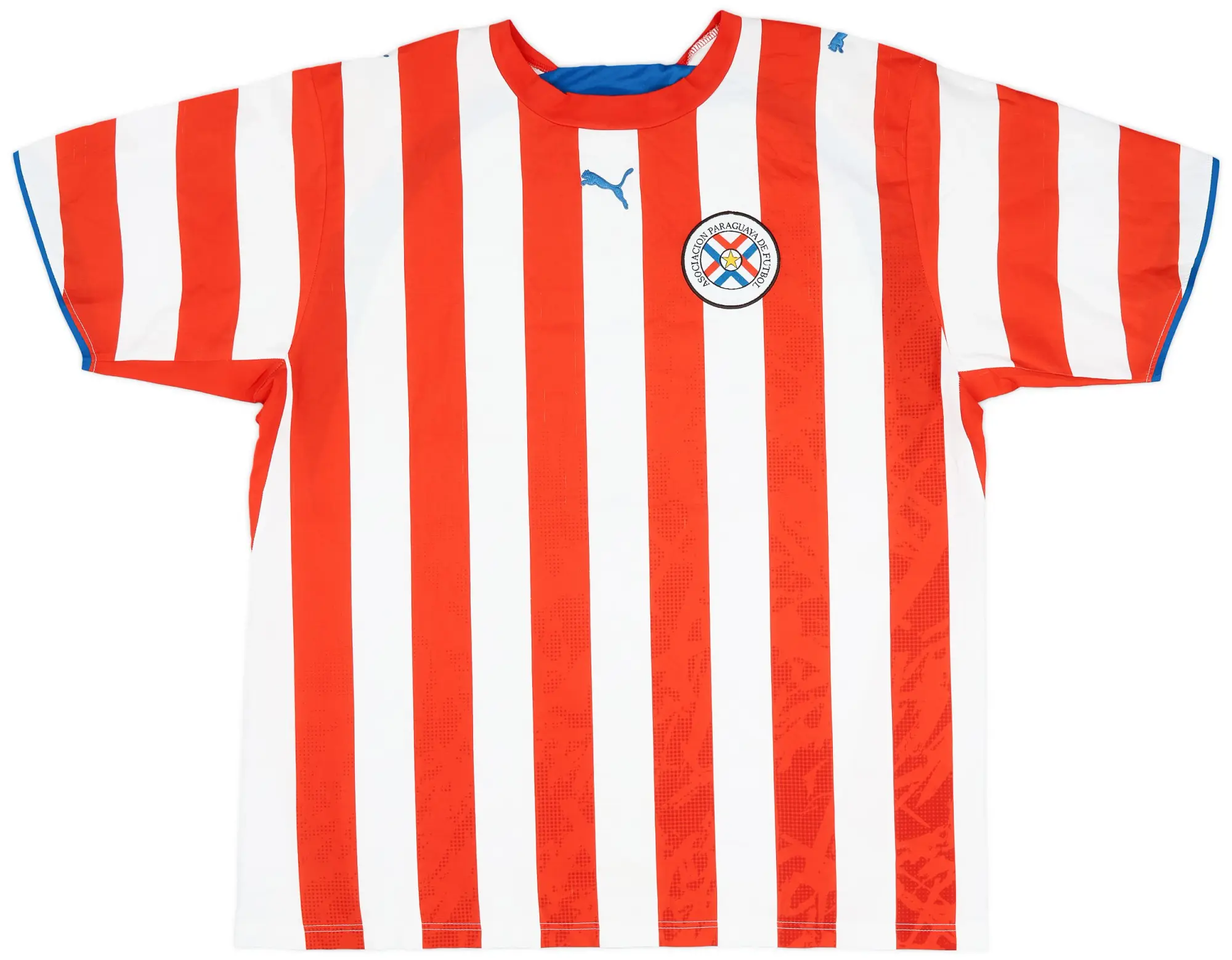 Puma 2006-07 Paraguay Home Shirt - 8/10 - (XL)