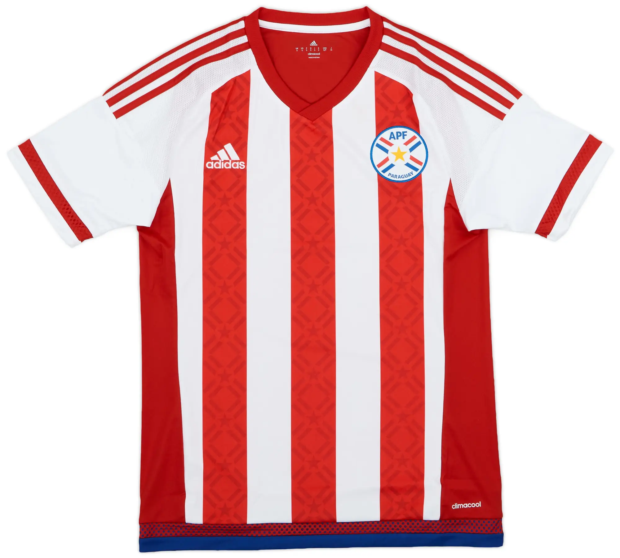 adidas 2015 Paraguay Copa America Home Shirt - 9/10 - (S)