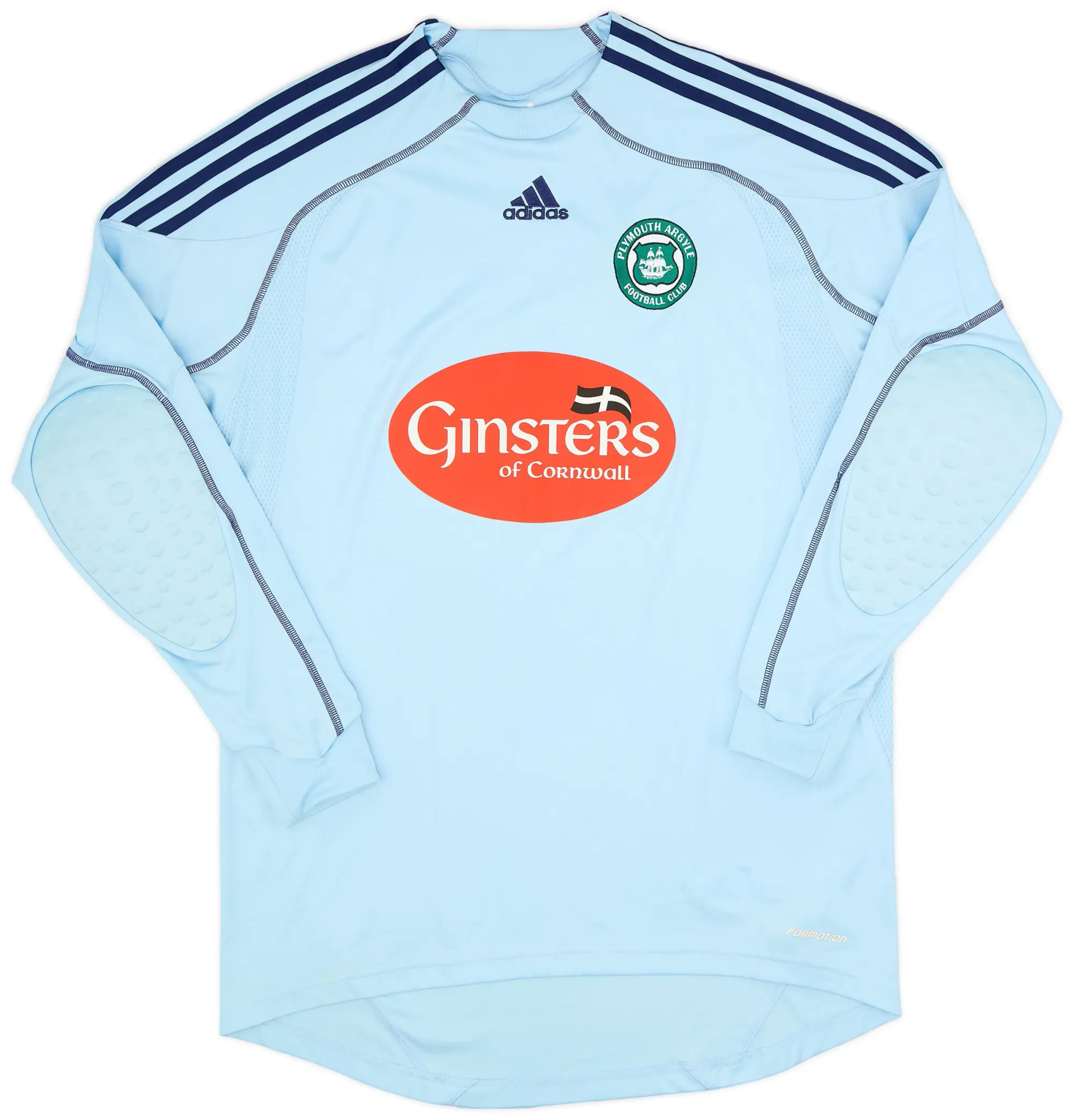 adidas 2009-10 Plymouth Argyle GK Shirt - 8/10 - (M)