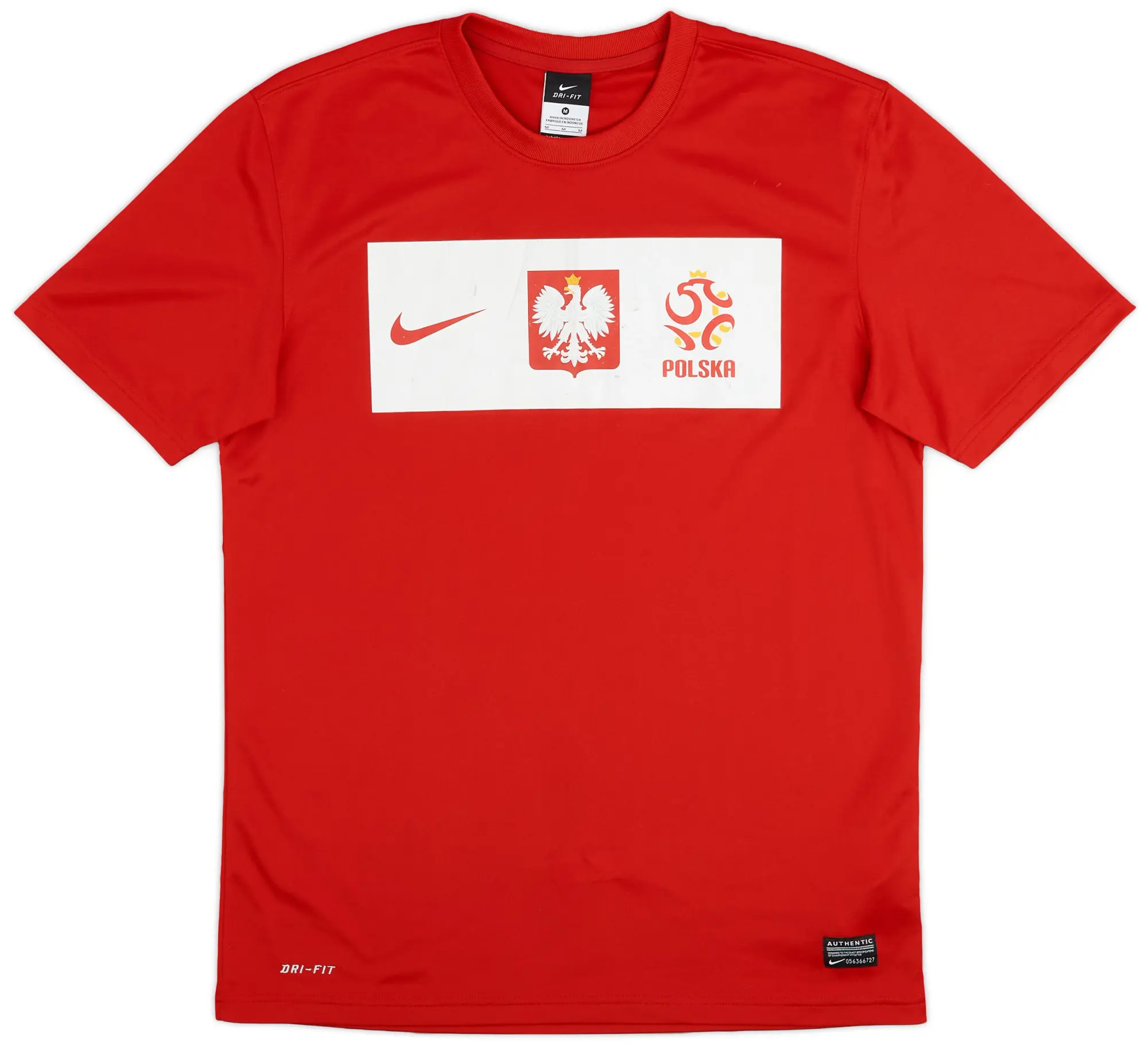 Nike Poland Mens SS Away Shirt 2012