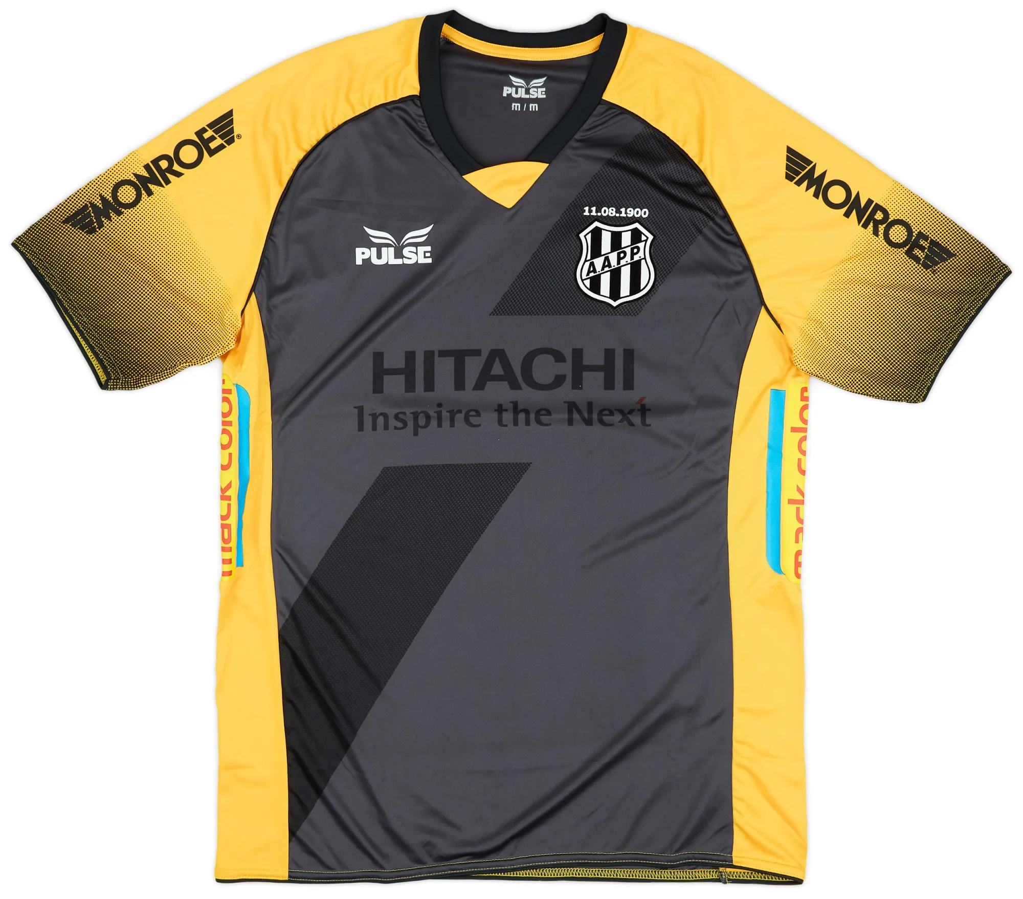 GK Ponte Preta Mens SS Goalkeeper Home Shirt 2012/13