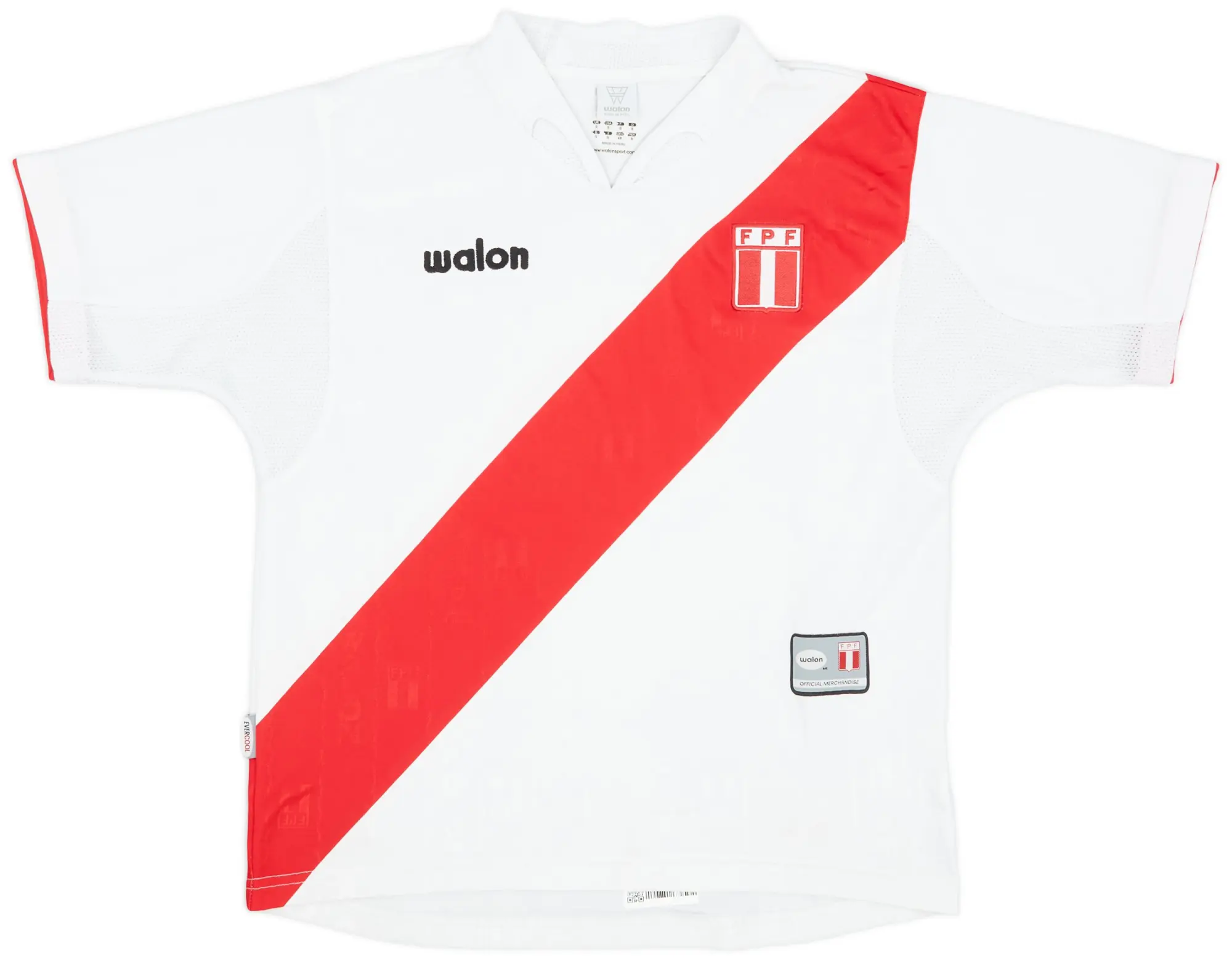 2004-06 Peru Home Shirt - 9/10 - (S)