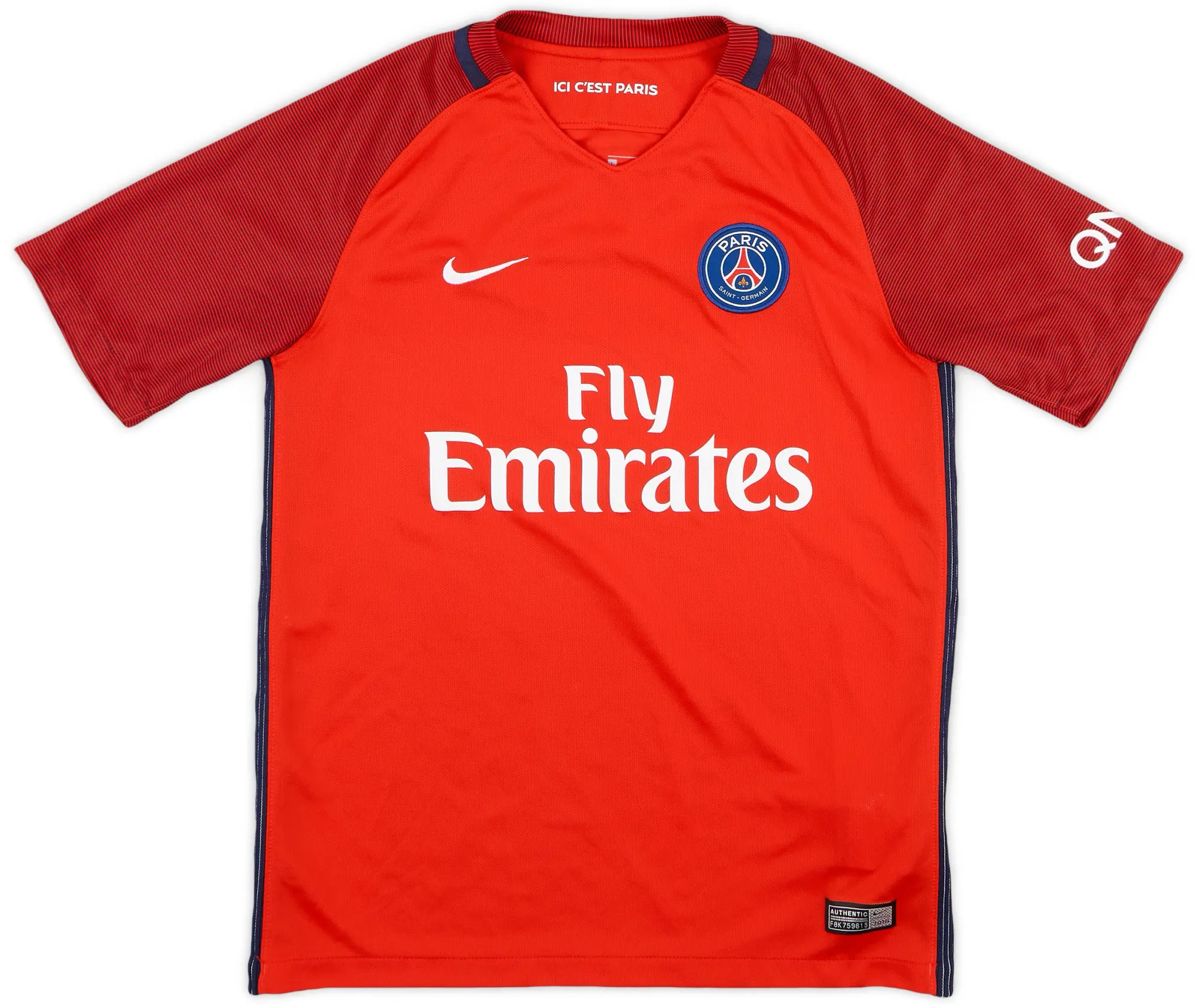 Nike 2016-17 Paris Saint-Germain Away Shirt - 9/10 - (L.Boys)