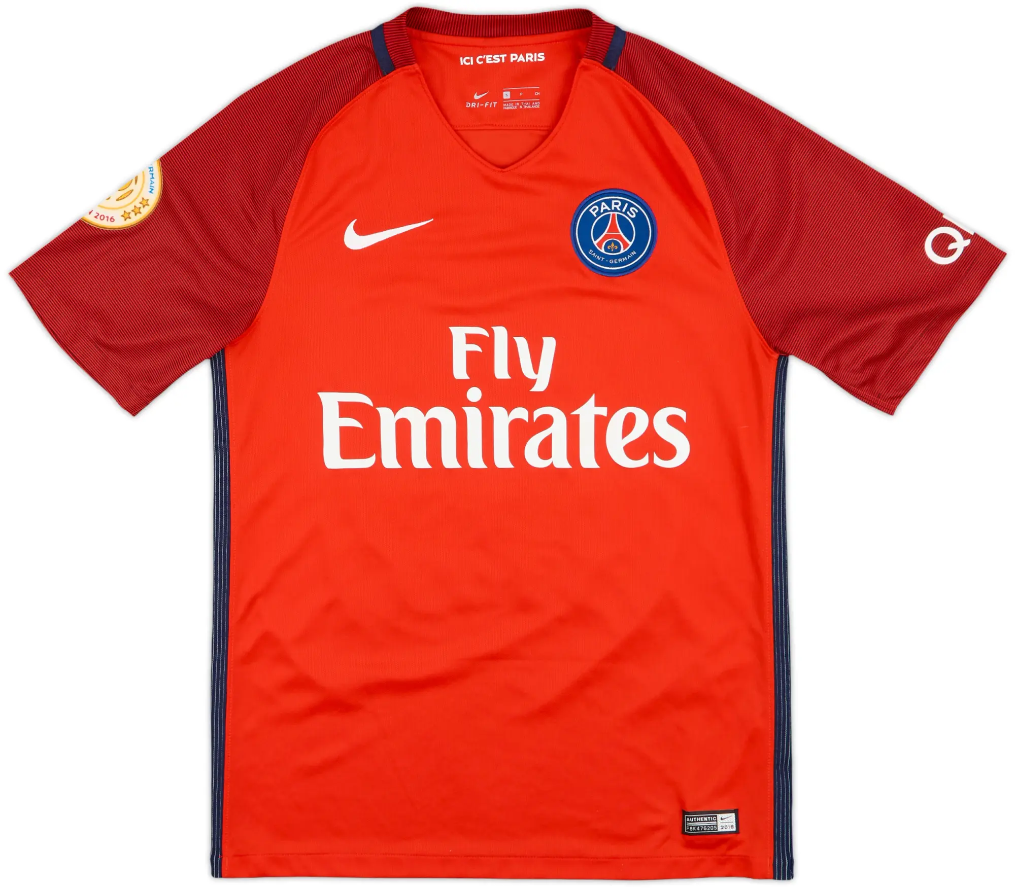 Nike 2016-17 Paris Saint-Germain Away Shirt - 9/10 - (L.Boys)
