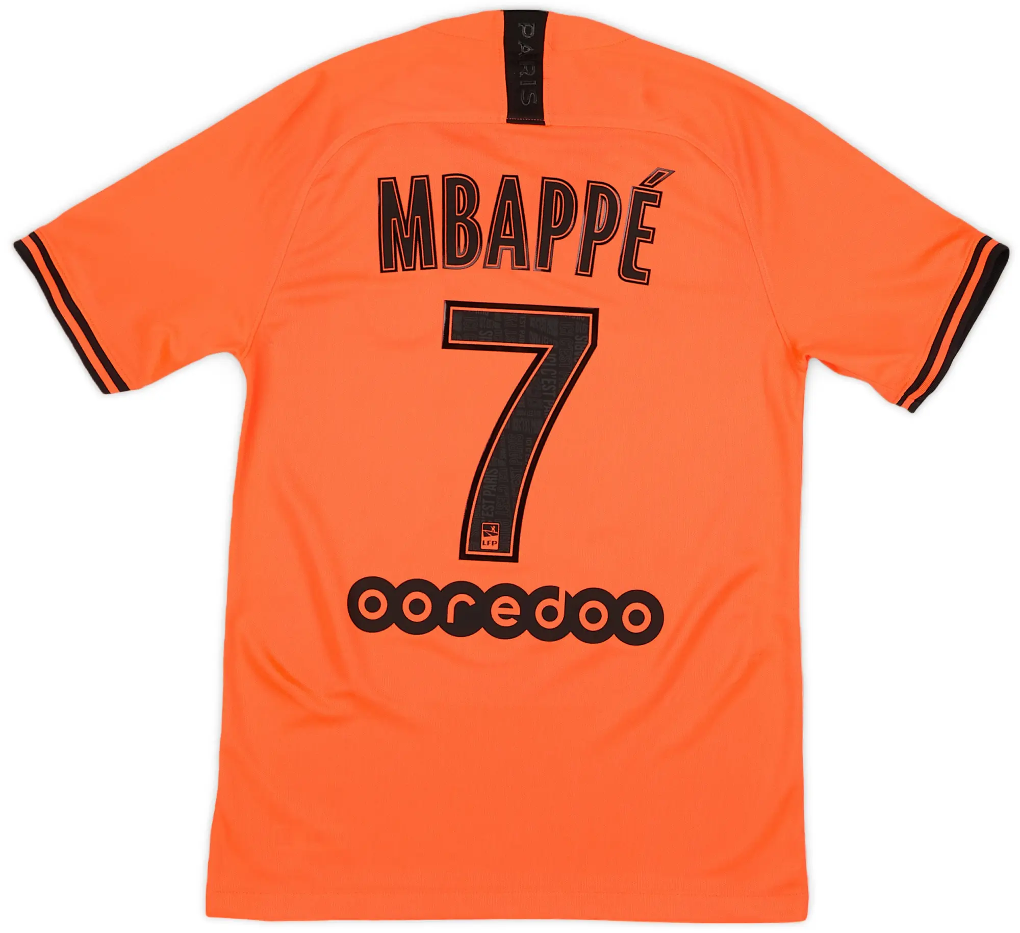 Nike 2019-20 Paris Saint-Germain Away Shirt Mbappe #7 - 9/10 - (S)
