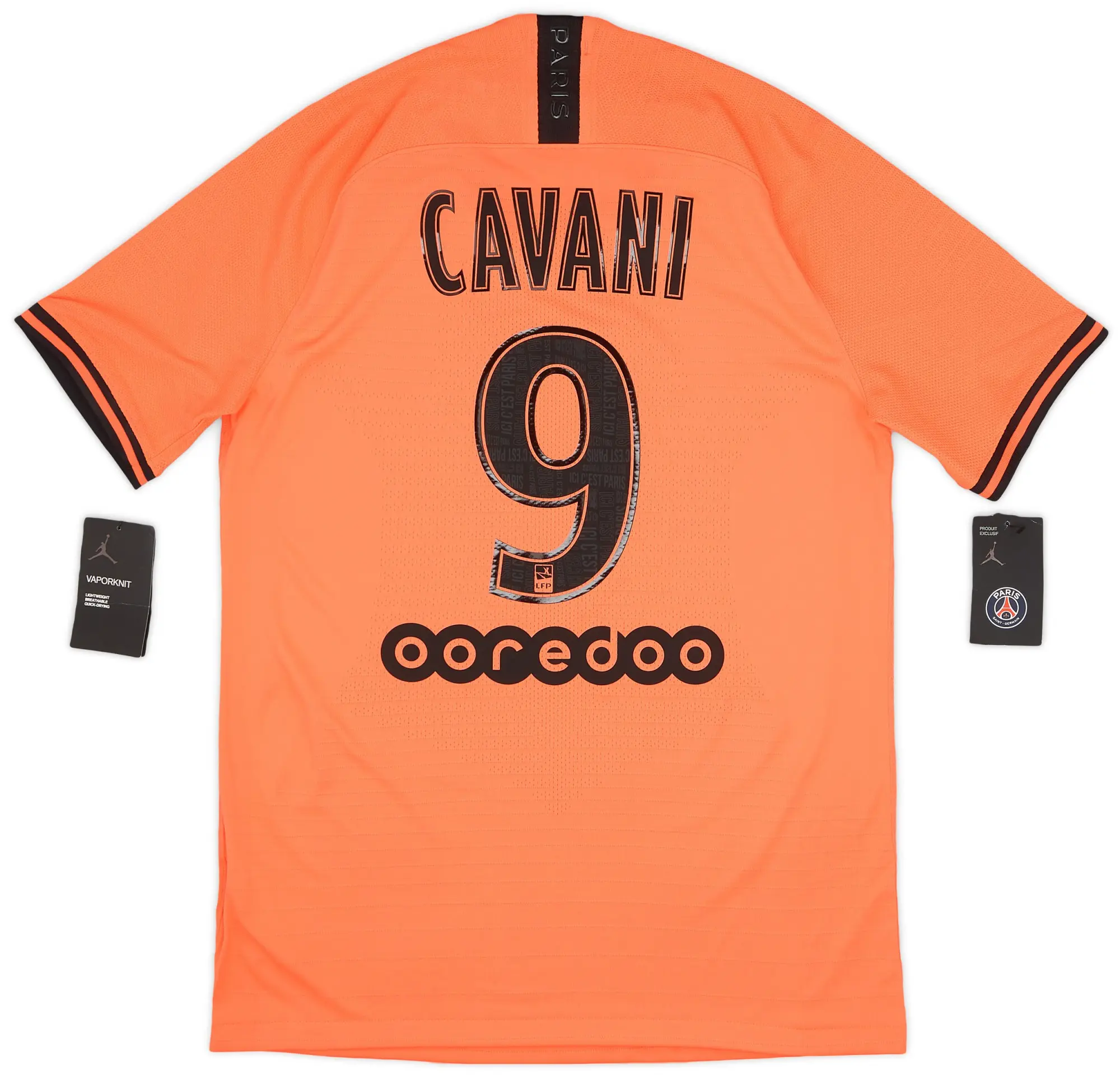 Nike 2019-20 Paris Saint-Germain Authentic Away Shirt Cavani #9 (M)