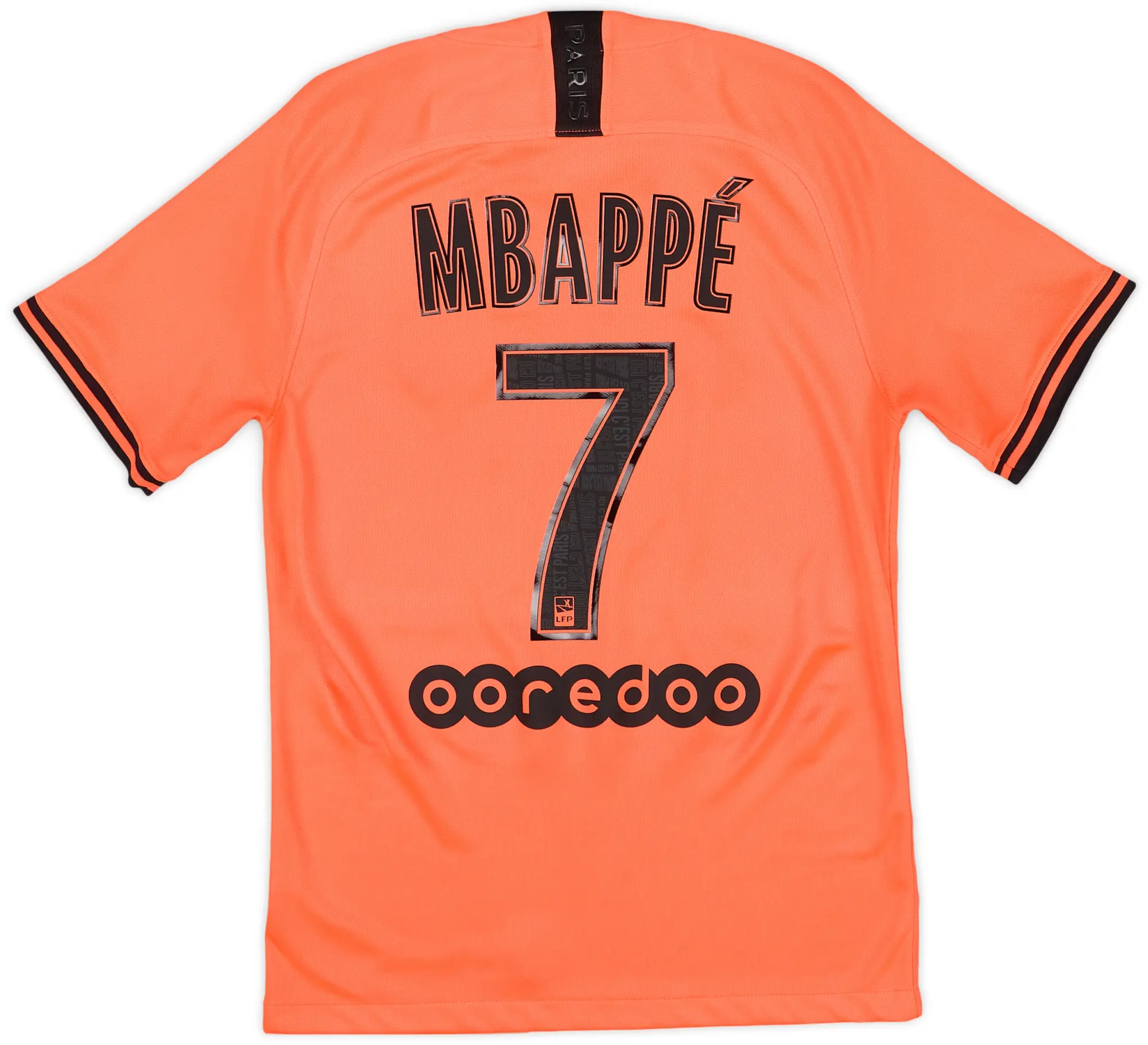 Nike 2019-20 Paris Saint-Germain Away Shirt Mbappe #7 - 7/10 - (S)
