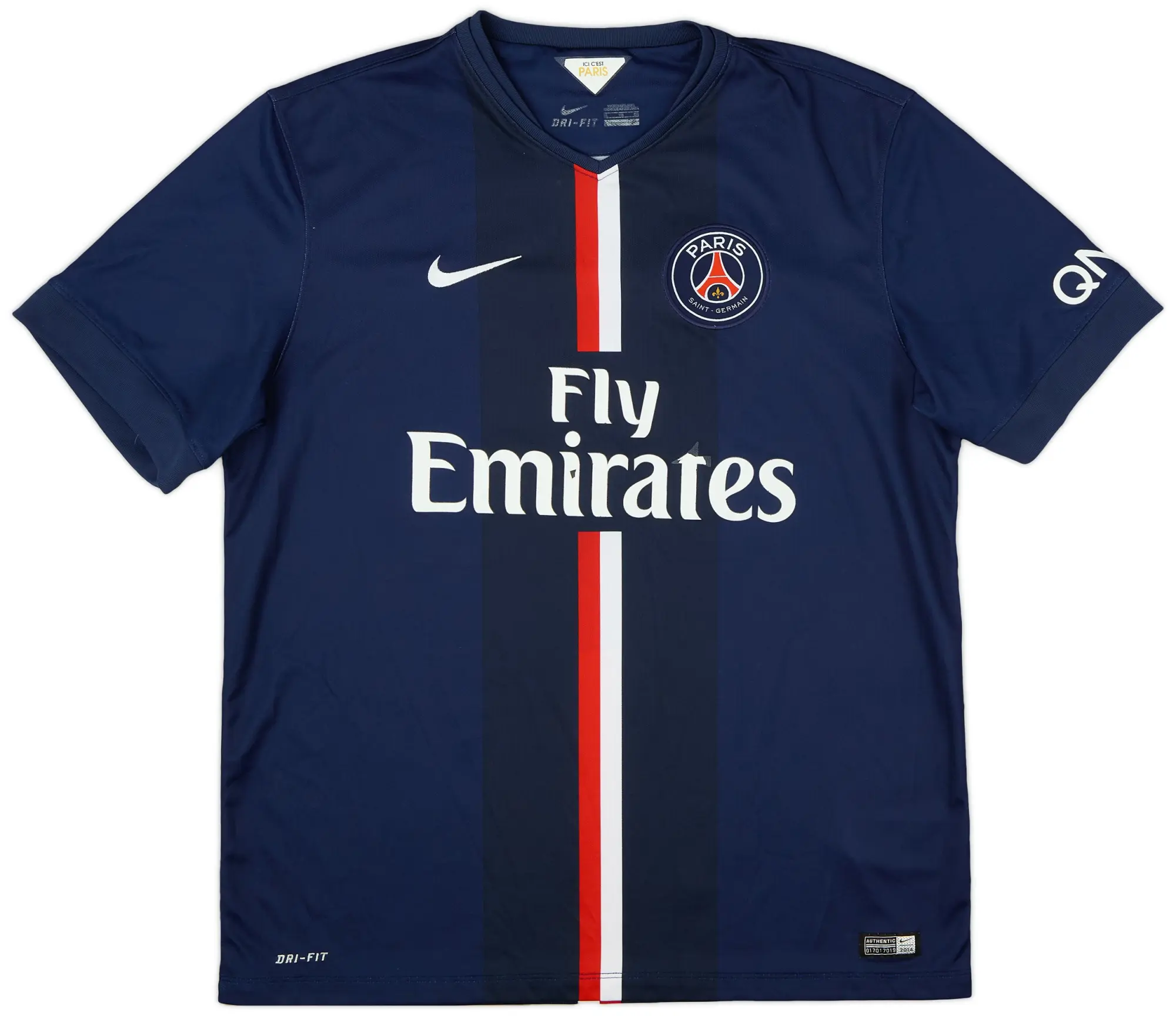 Nike 2014-15 Paris Saint-Germain Home Shirt - 5/10 - (XL)