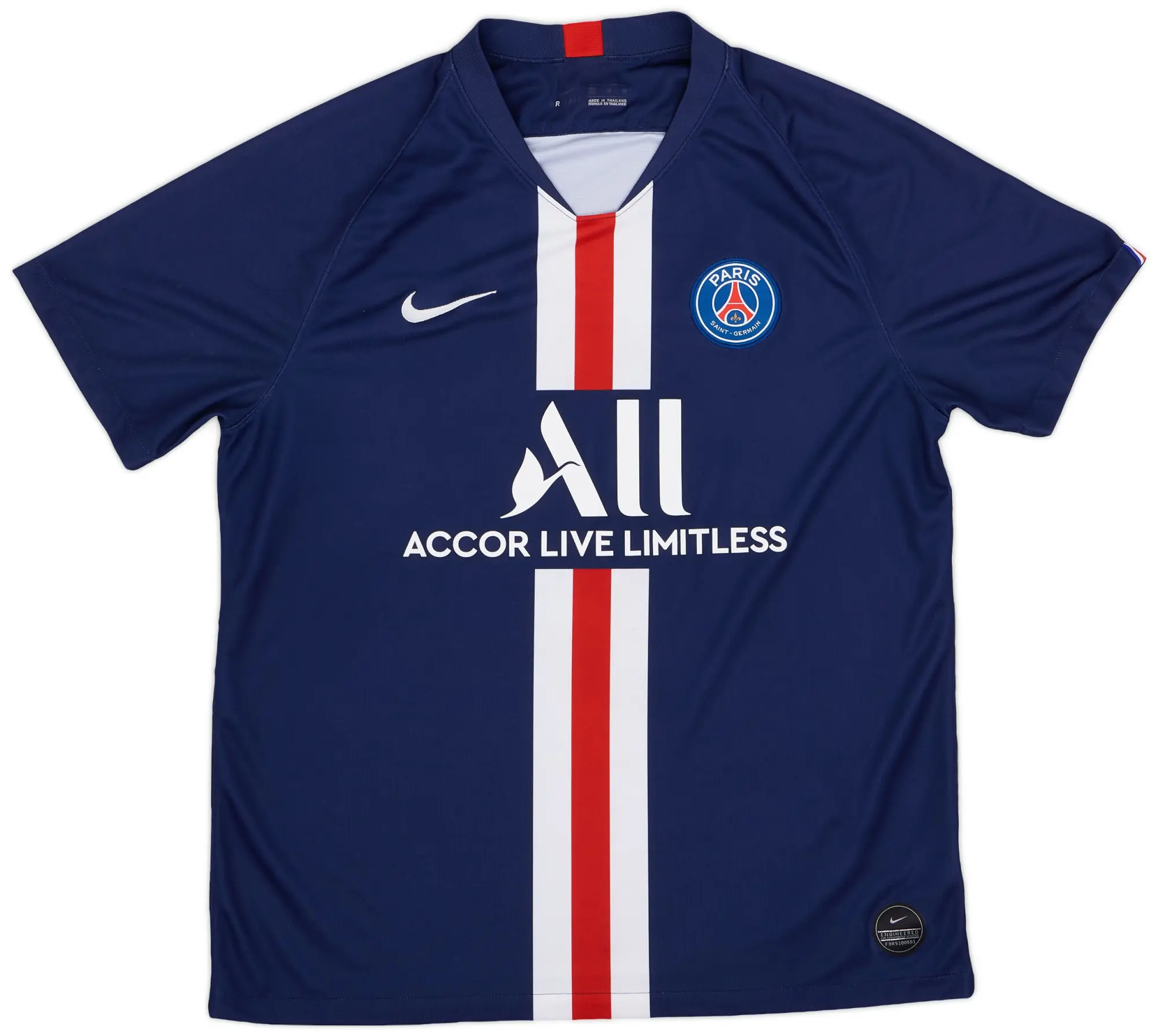 Nike 2019-20 Paris Saint-Germain Home Shirt DiMaria #11 - 8/10 - (XL)