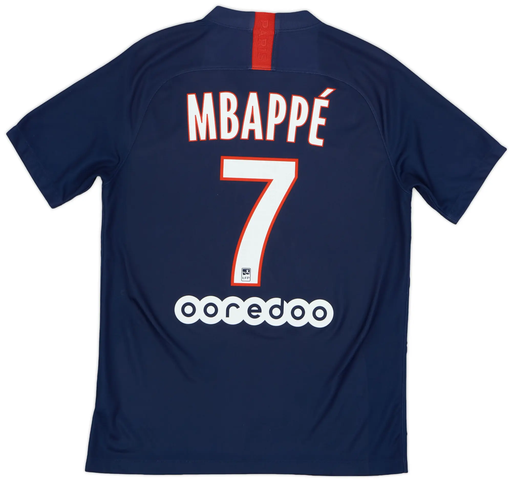 Nike 2019-20 Paris Saint-Germain Home Shirt Mbappe #7 - 6/10 - (M)