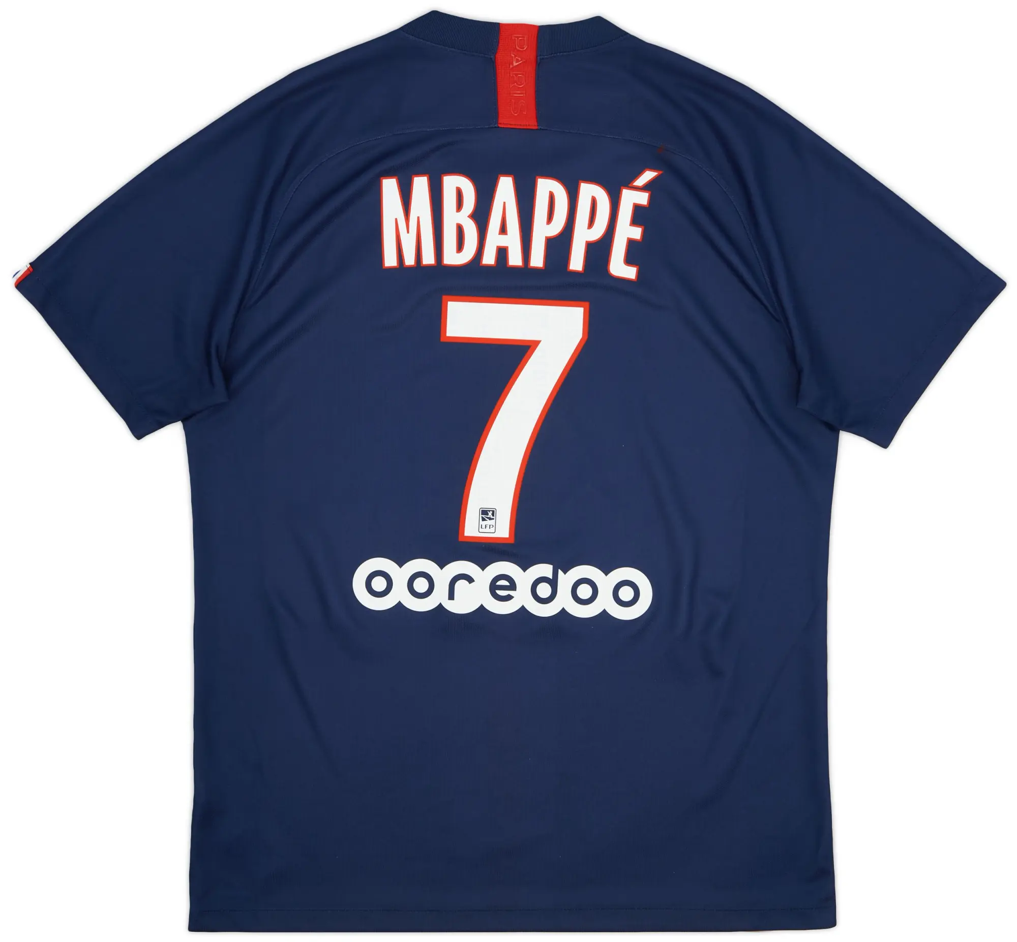 Nike 2019-20 Paris Saint-Germain Home Shirt Mbappe #7 - 7/10 - (L)