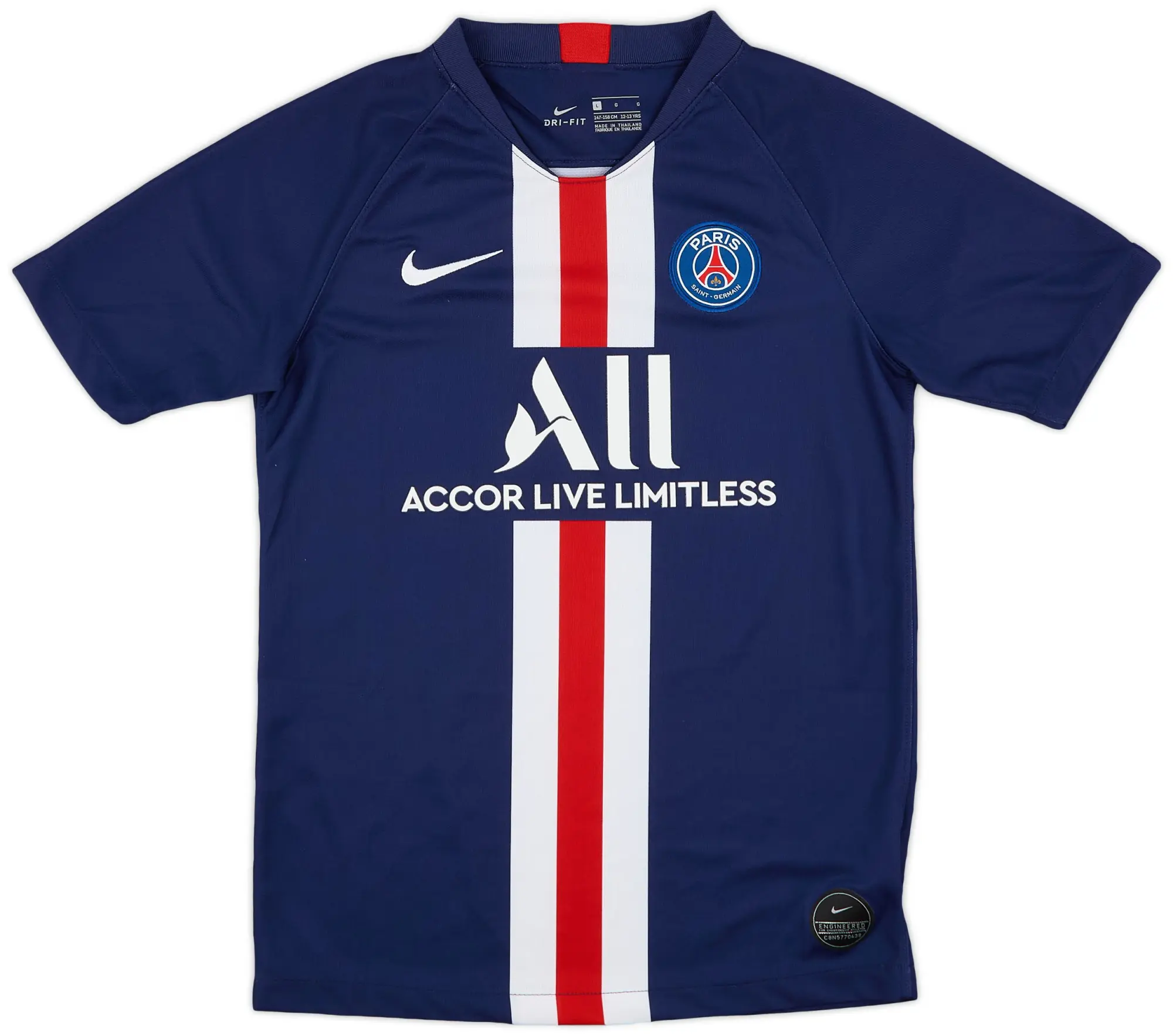 Nike 2019-20 Paris Saint-Germain Home Shirt - 10/10 - (L.Boys)