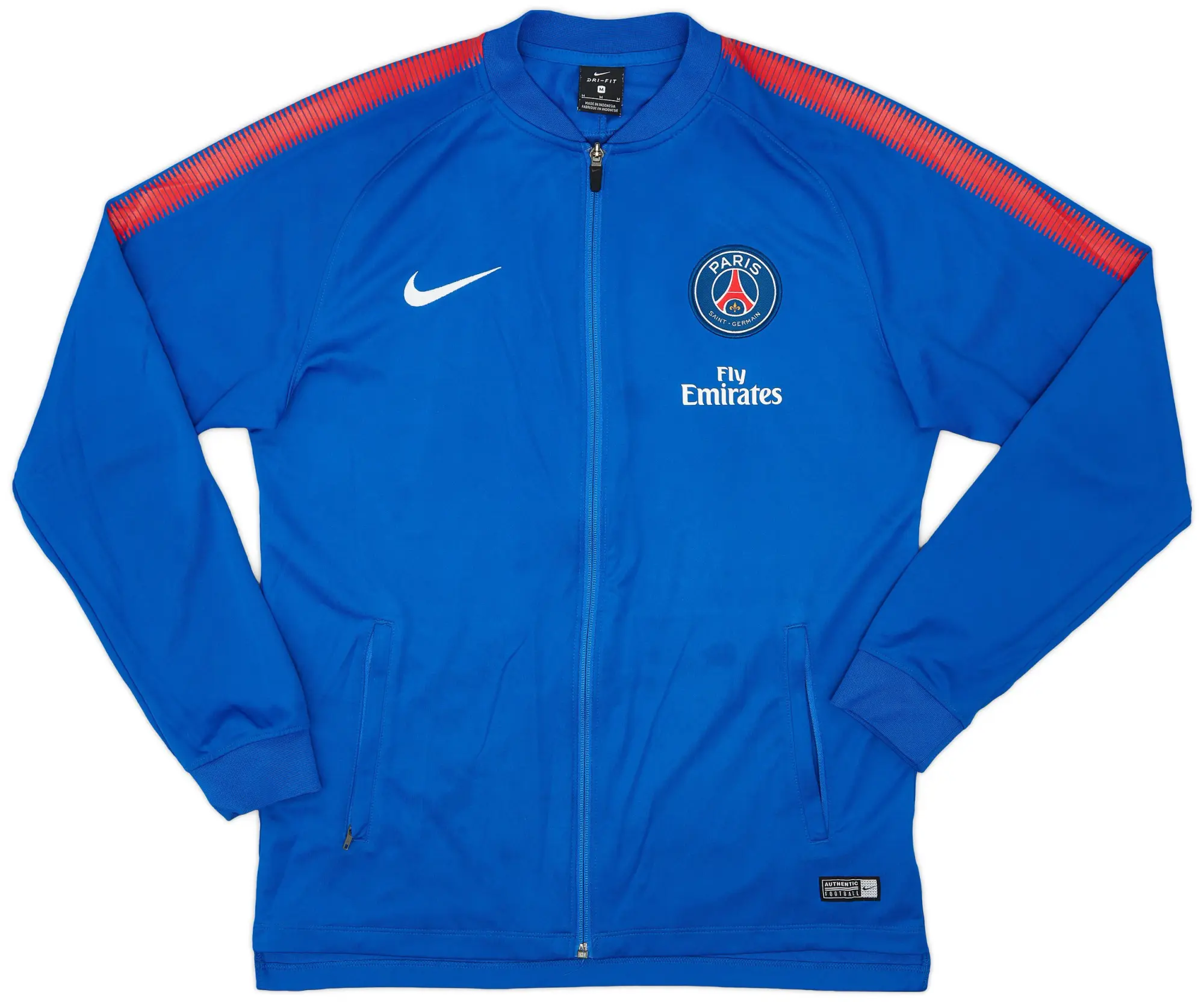 2018-19 Paris Saint-Germain Nike Track Jacket - 8/10 - (M)