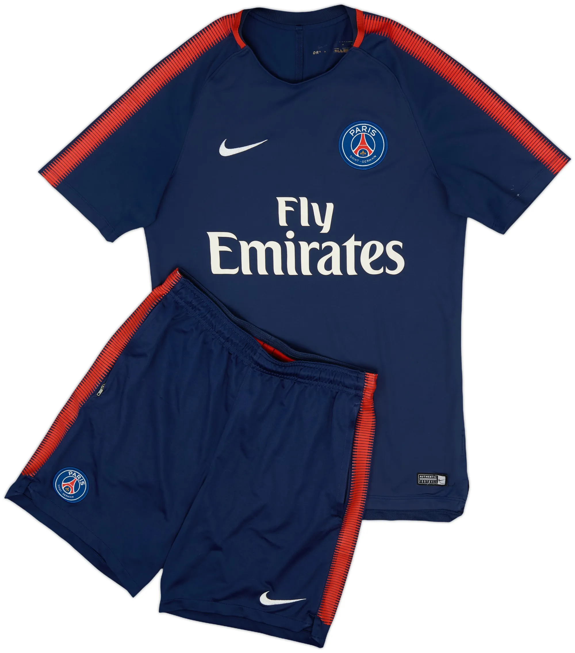 Nike Paris Saint Germain Boys SS Home Mini Kit 2017/18