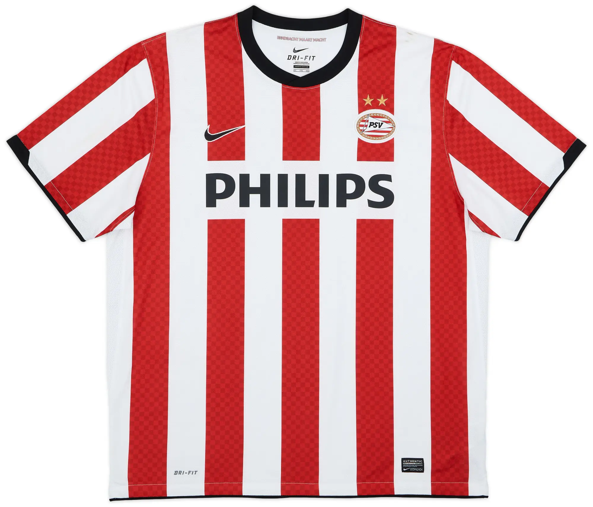 Nike 2010-11 PSV Home Shirt - 9/10 - (XXL)