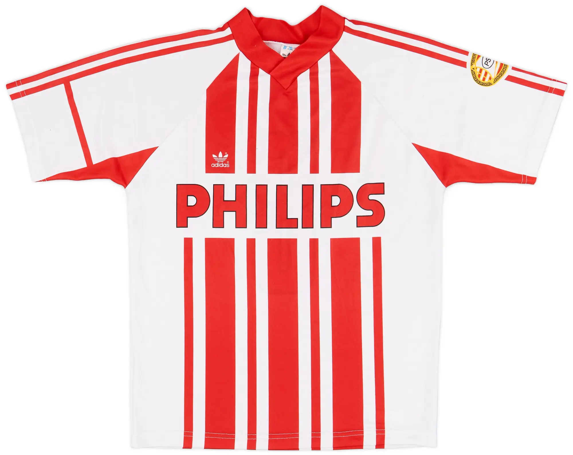 adidas 1989-90 PSV Home Shirt #8 - 8/10 - (XS)