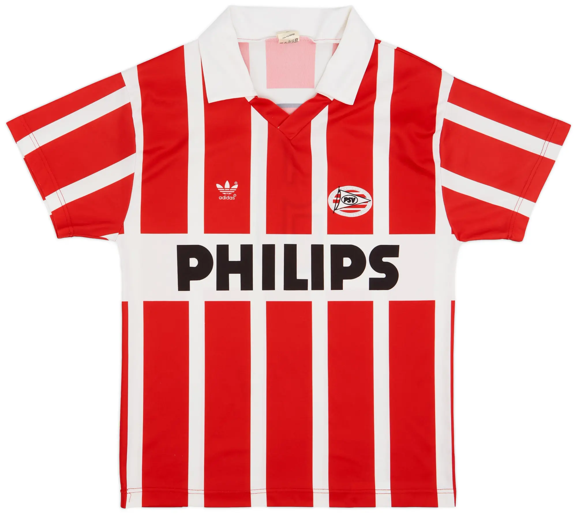 adidas 1990-92 PSV Home Shirt #9 (Romario) - 8/10 - (XS)