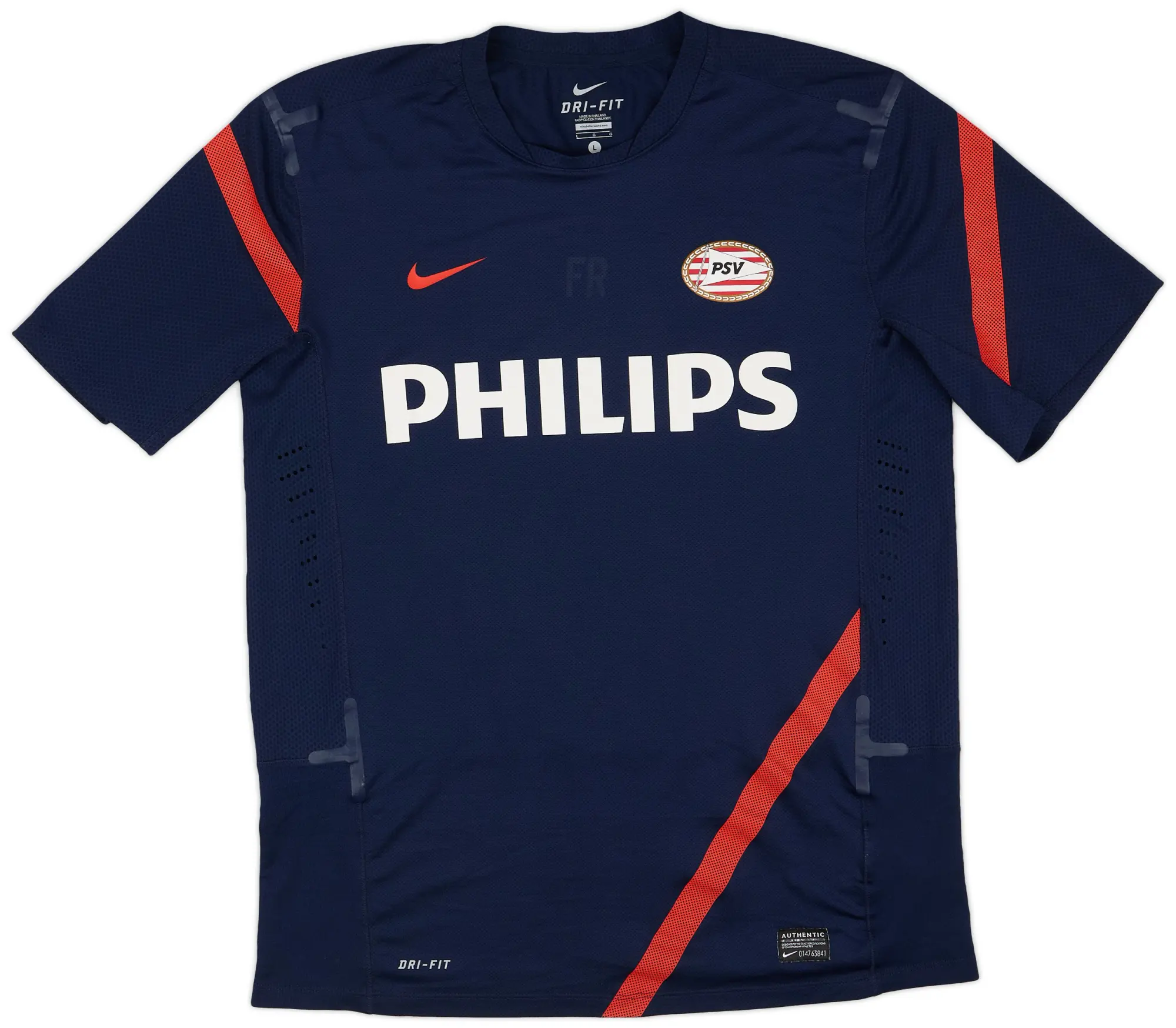 2011-12 PSV Player Issue Nike Training Shirt FR' - 7/10 - (L)