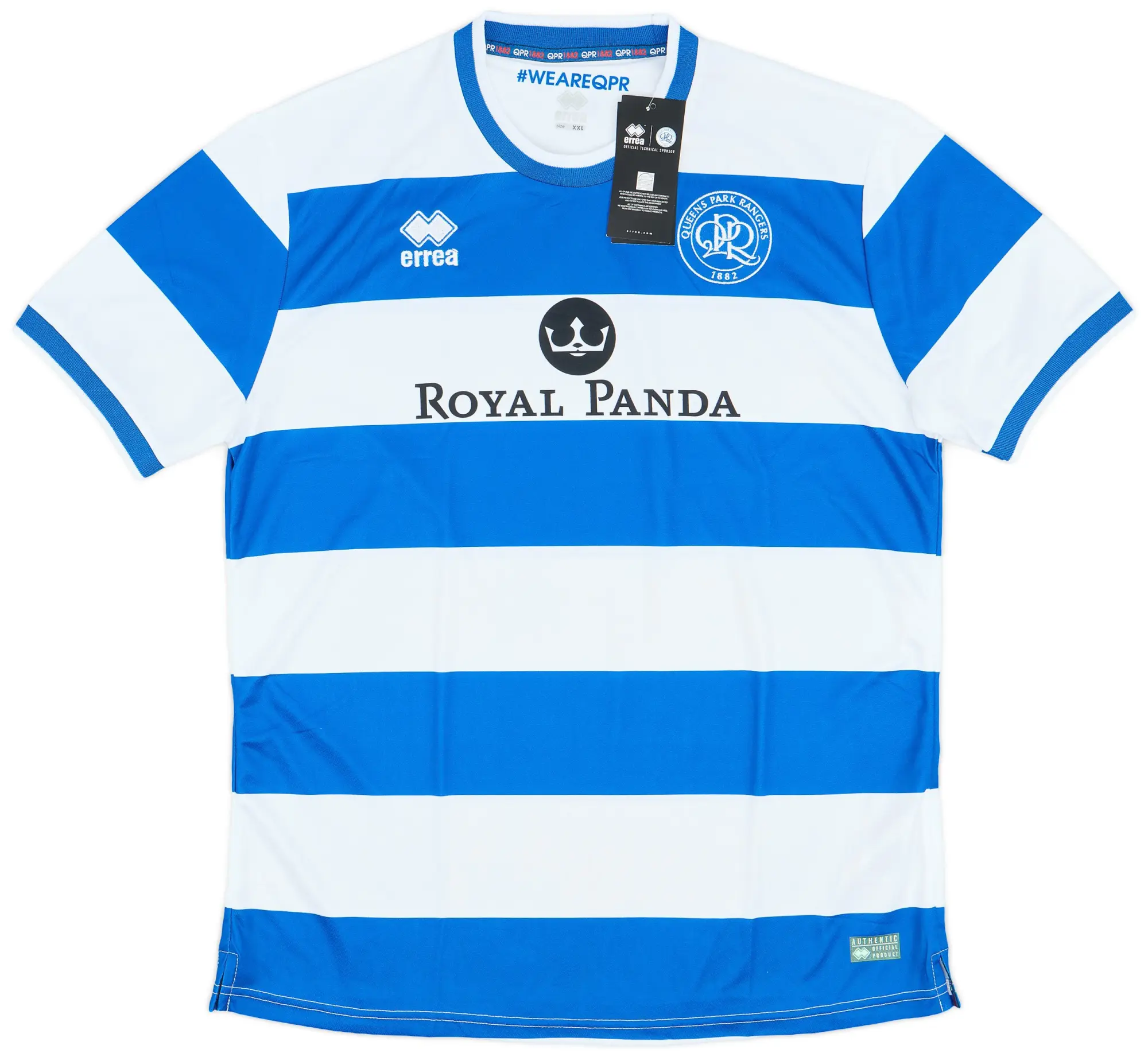 Errea 2017-18 QPR Home Shirt (XXL)