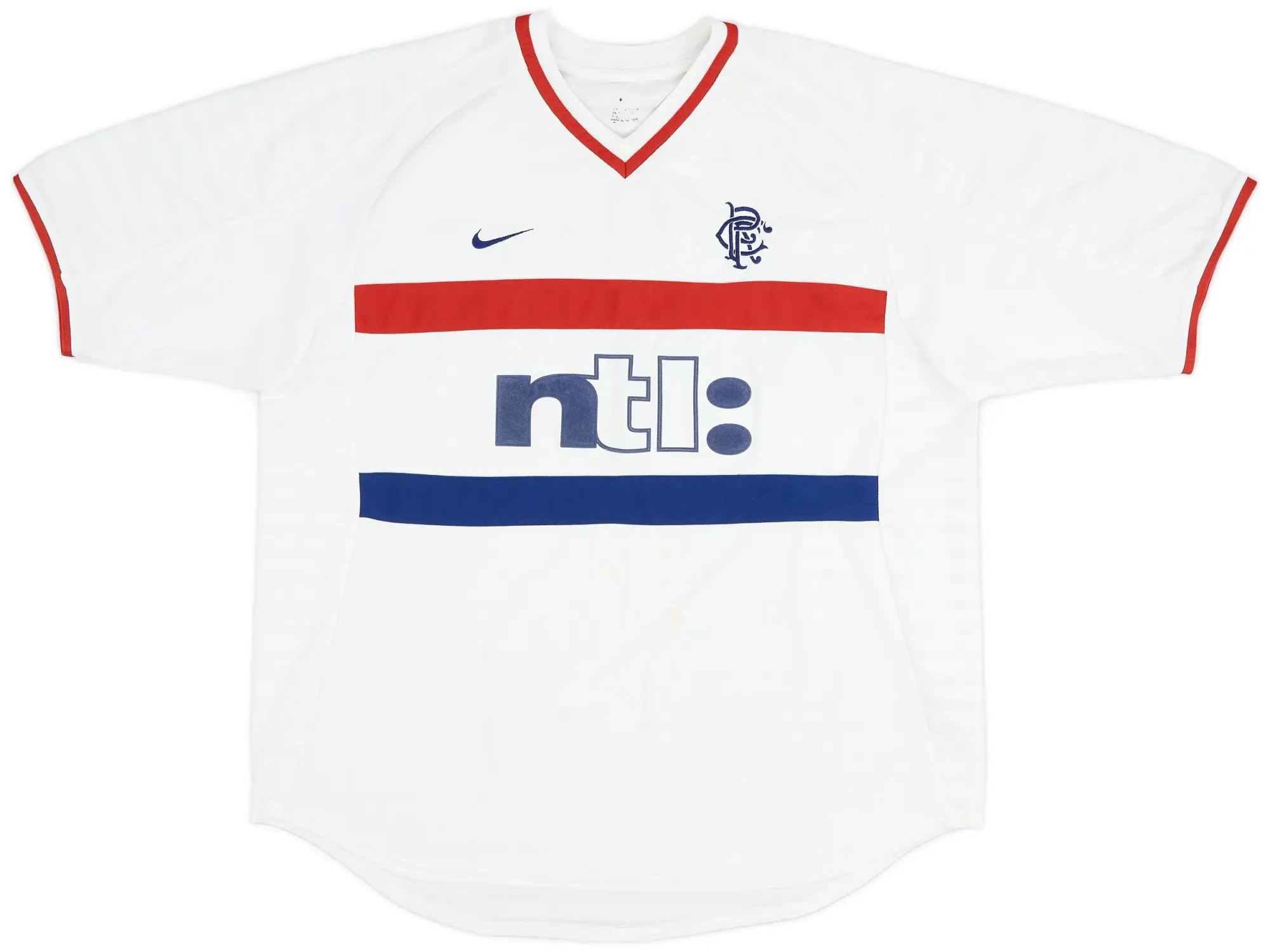 Nike Rangers Mens SS Away Shirt 2000/01