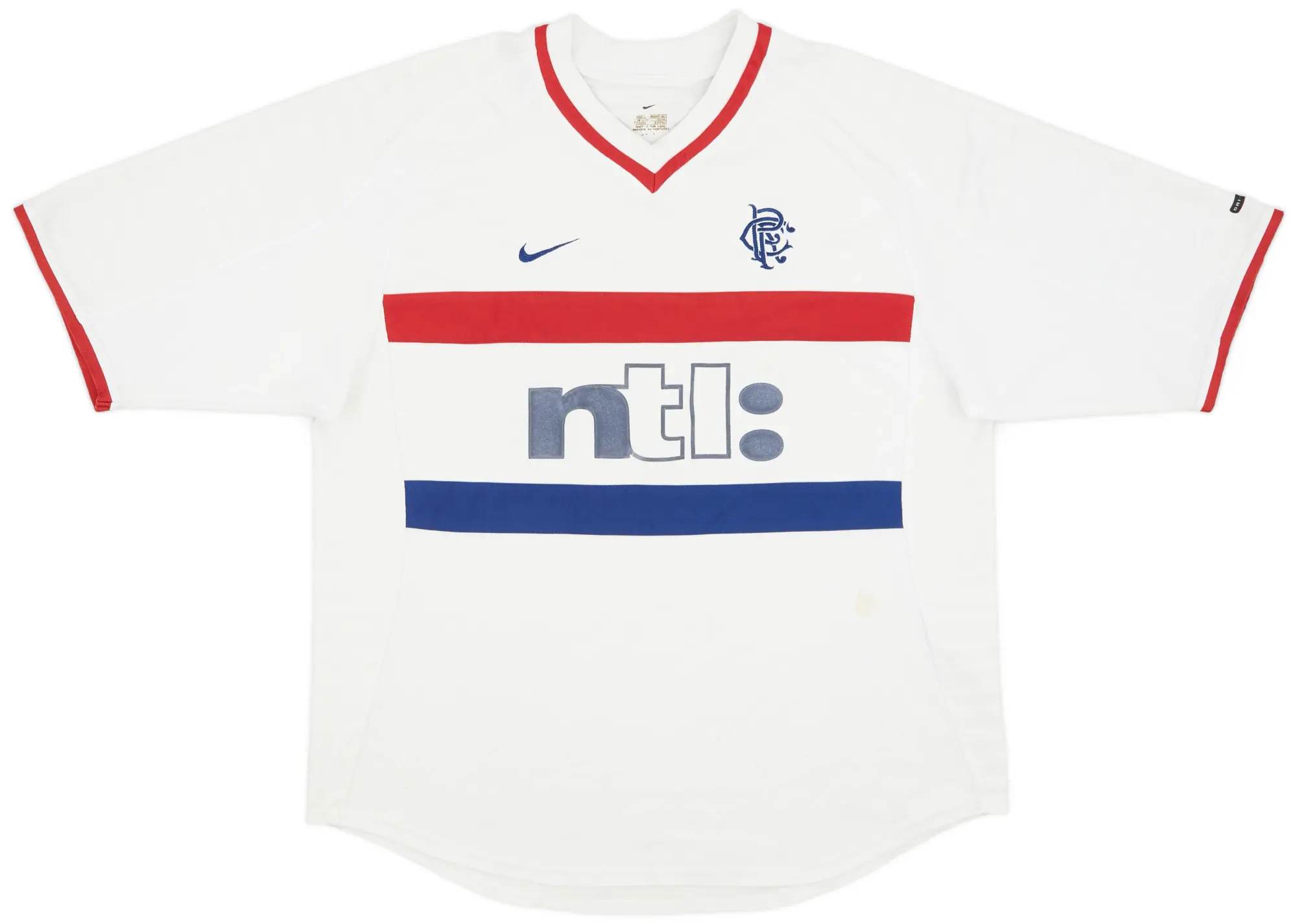 Nike Rangers Mens SS Away Shirt 2000/01