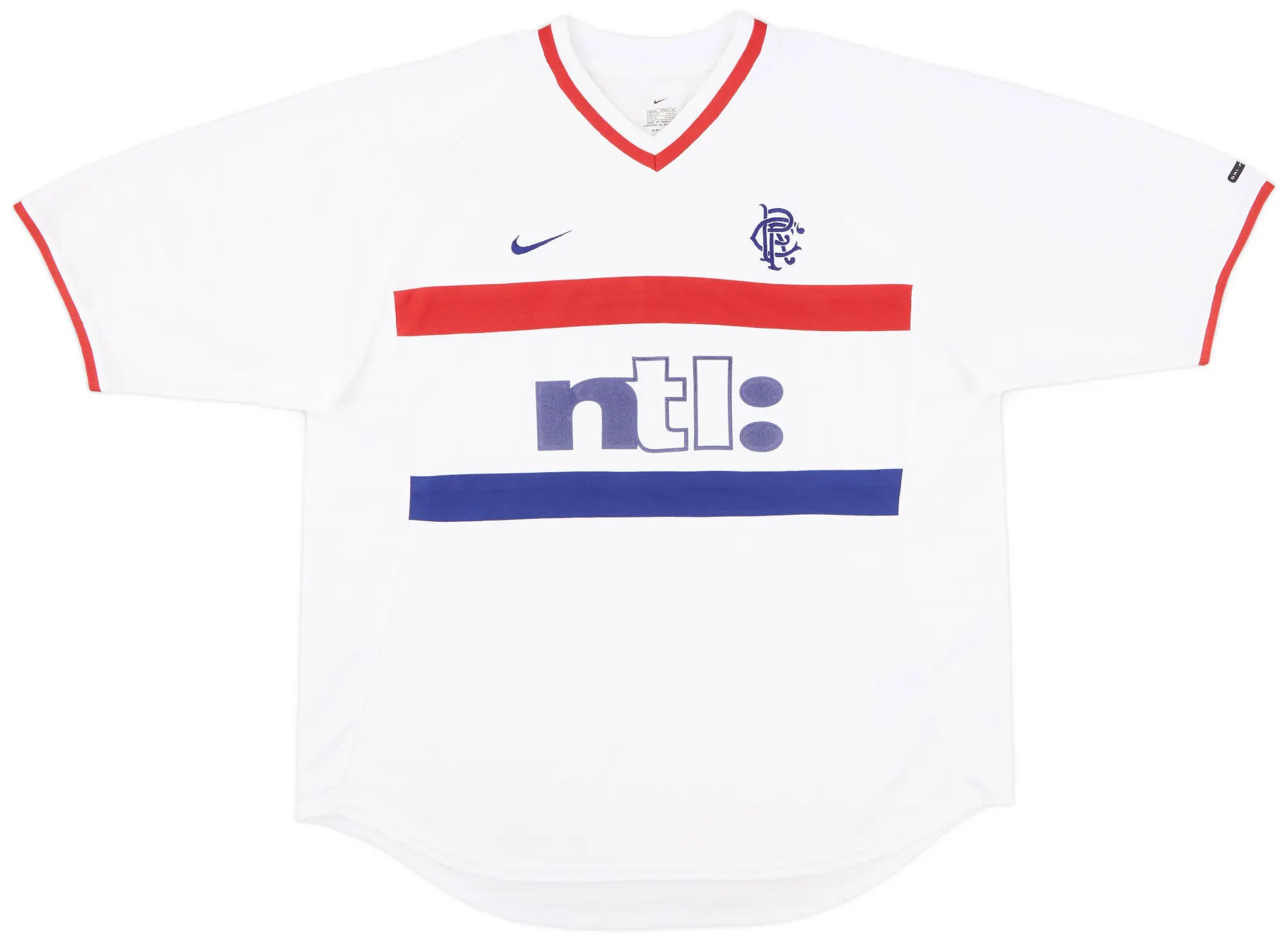 Nike Rangers Mens SS Away Shirt 2000/01