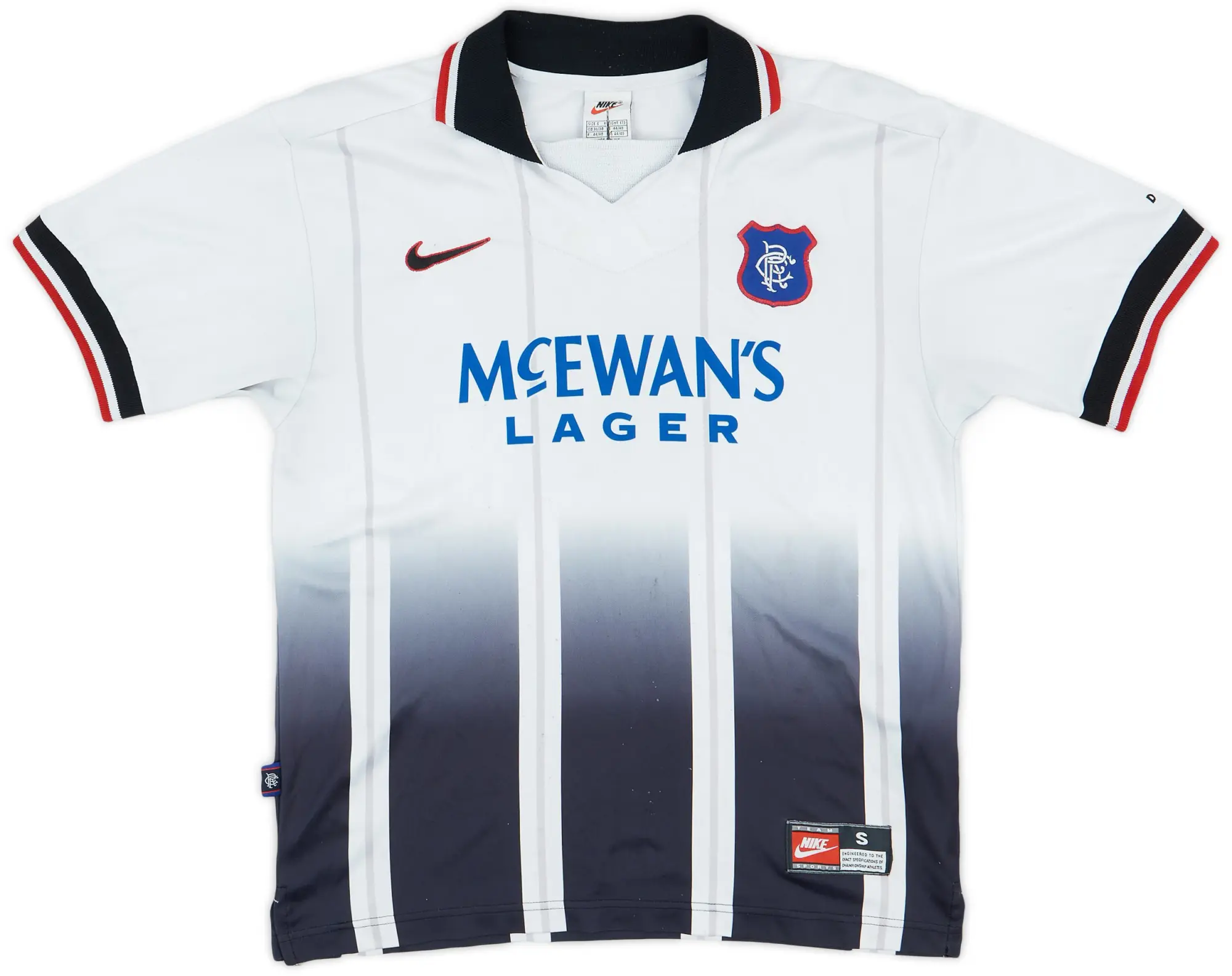 Nike Rangers Mens SS Away Shirt 1997/99