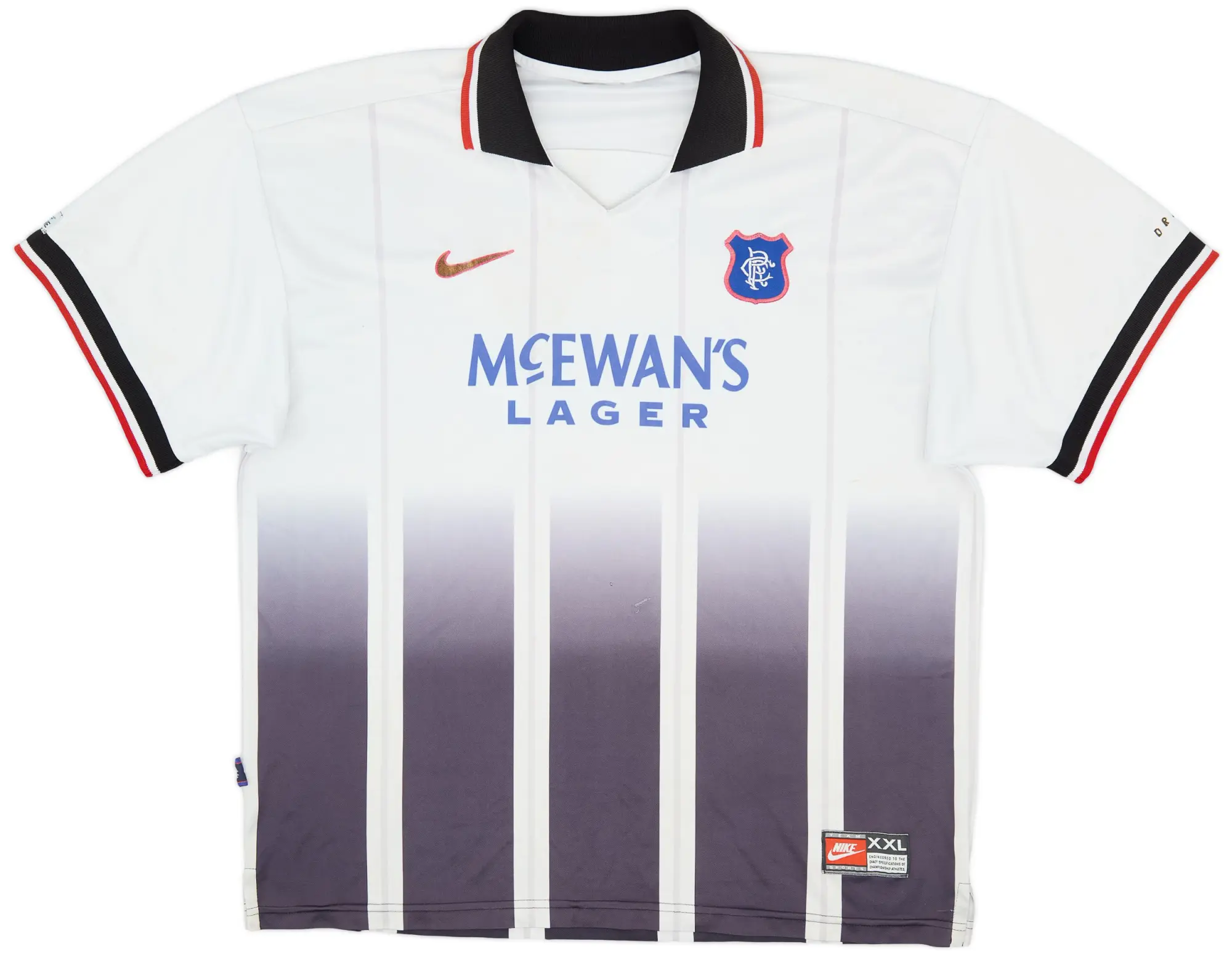 Nike Rangers Mens SS Away Shirt 1997/99