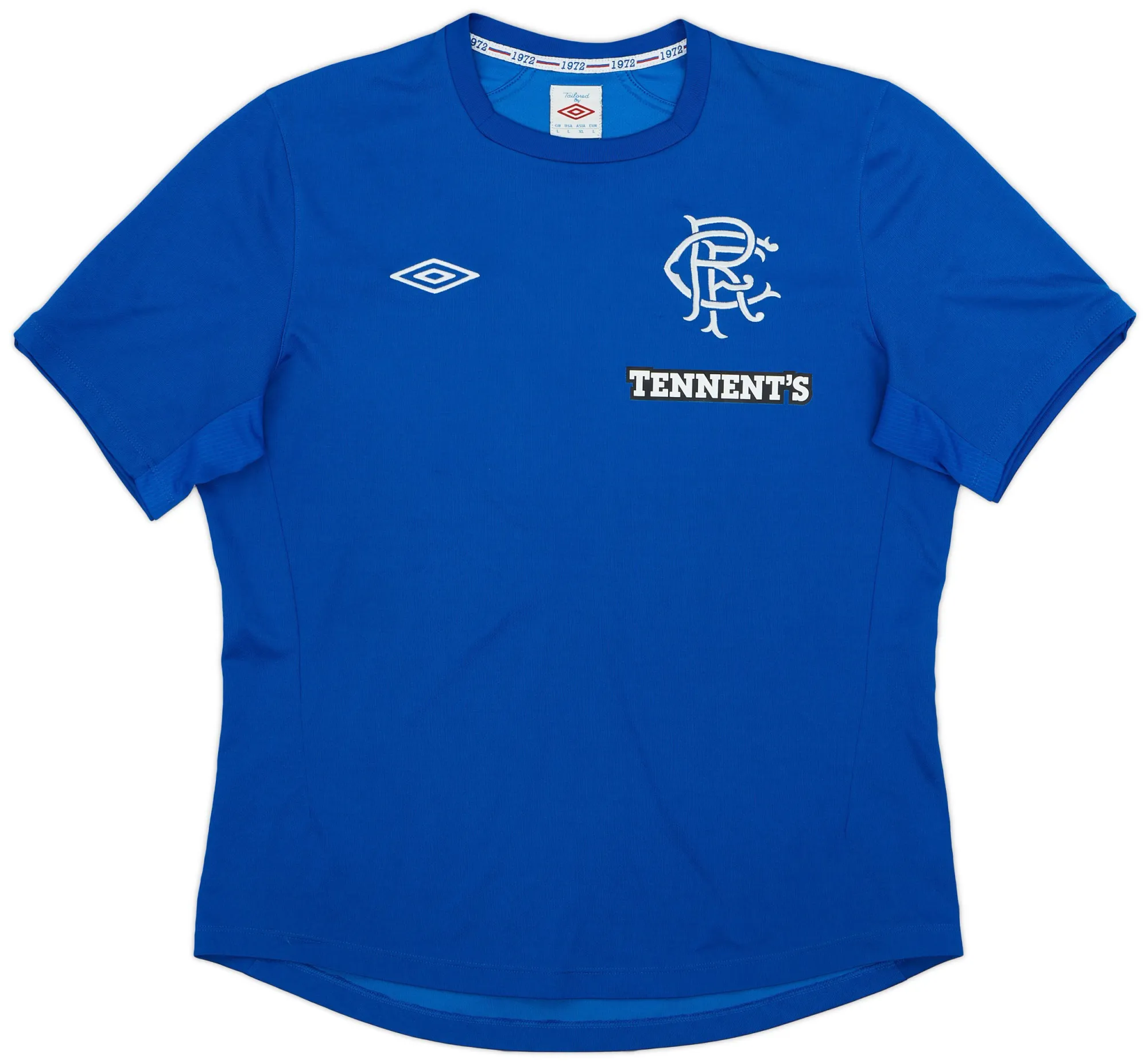 Umbro Rangers Mens SS Home Shirt 2012/13