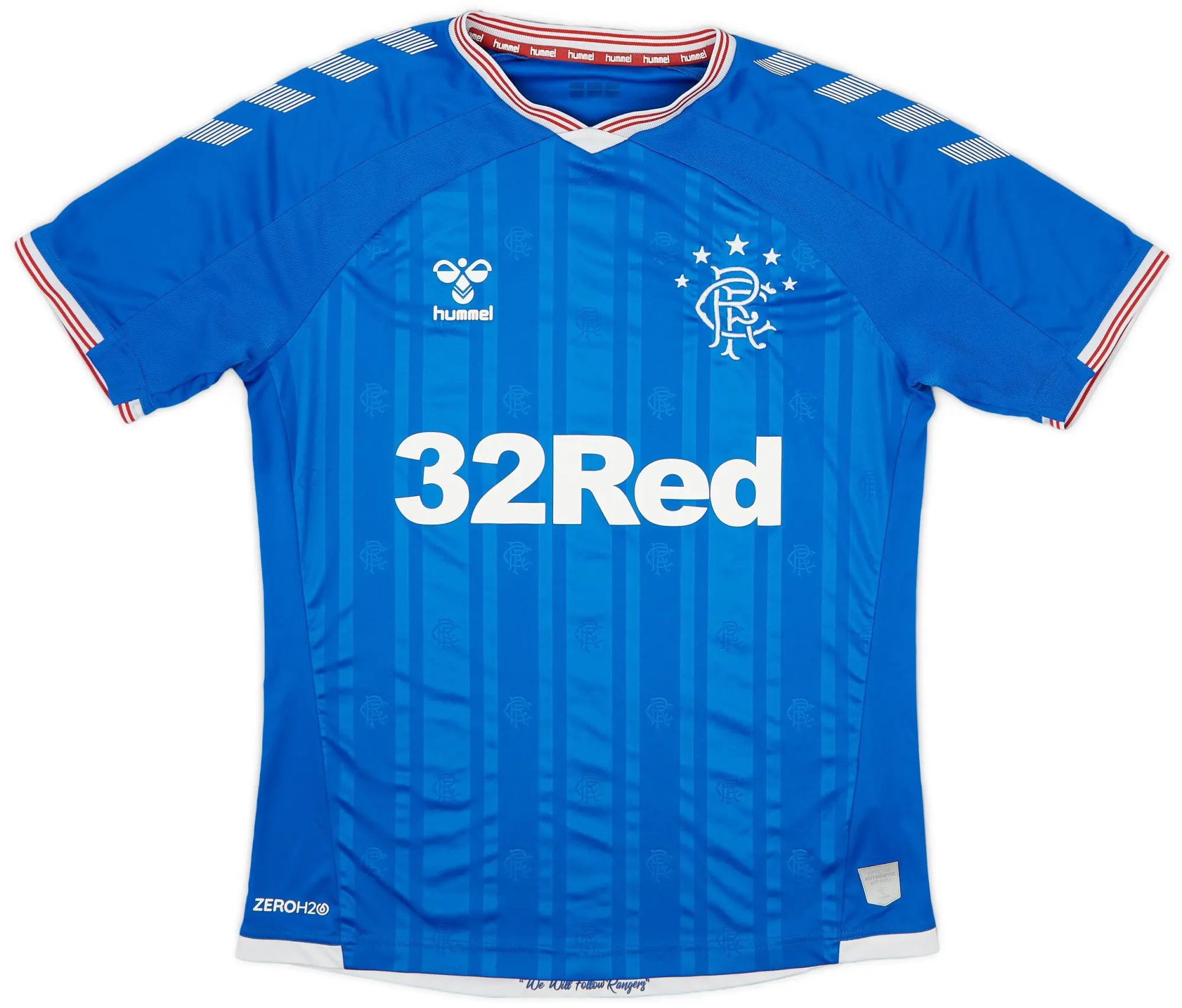 Hummel 2019-20 Rangers Home Shirt - 9/10 - (S)