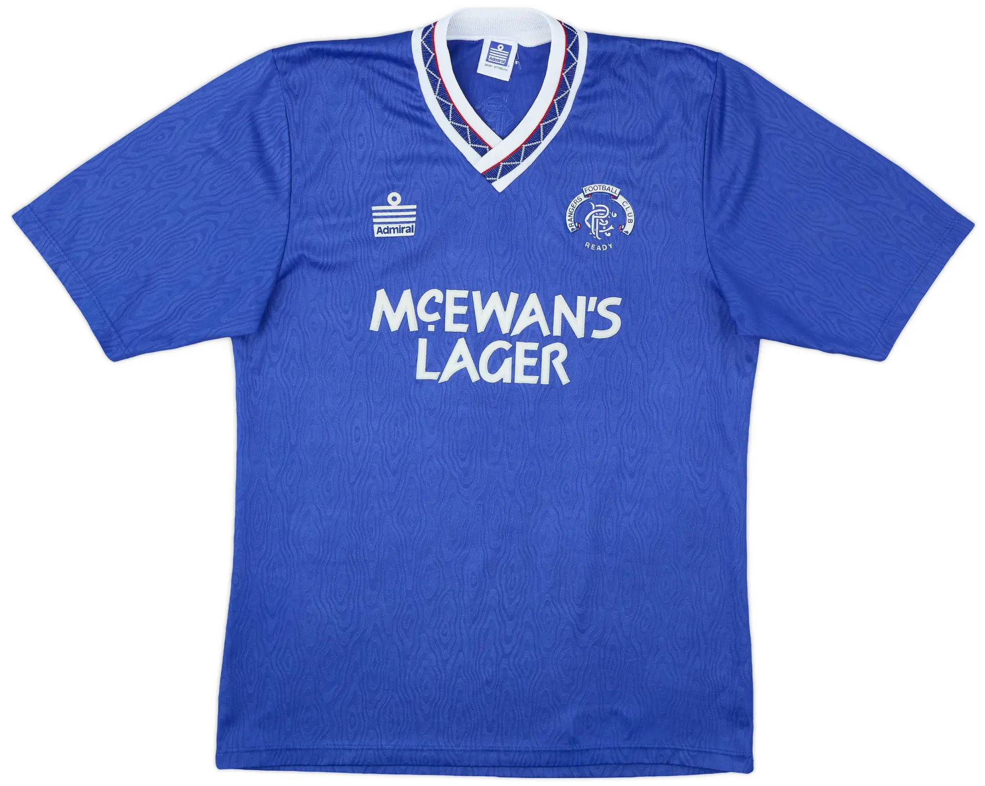 Admiral 1990-92 Rangers Home Shirt - 9/10 - (M)