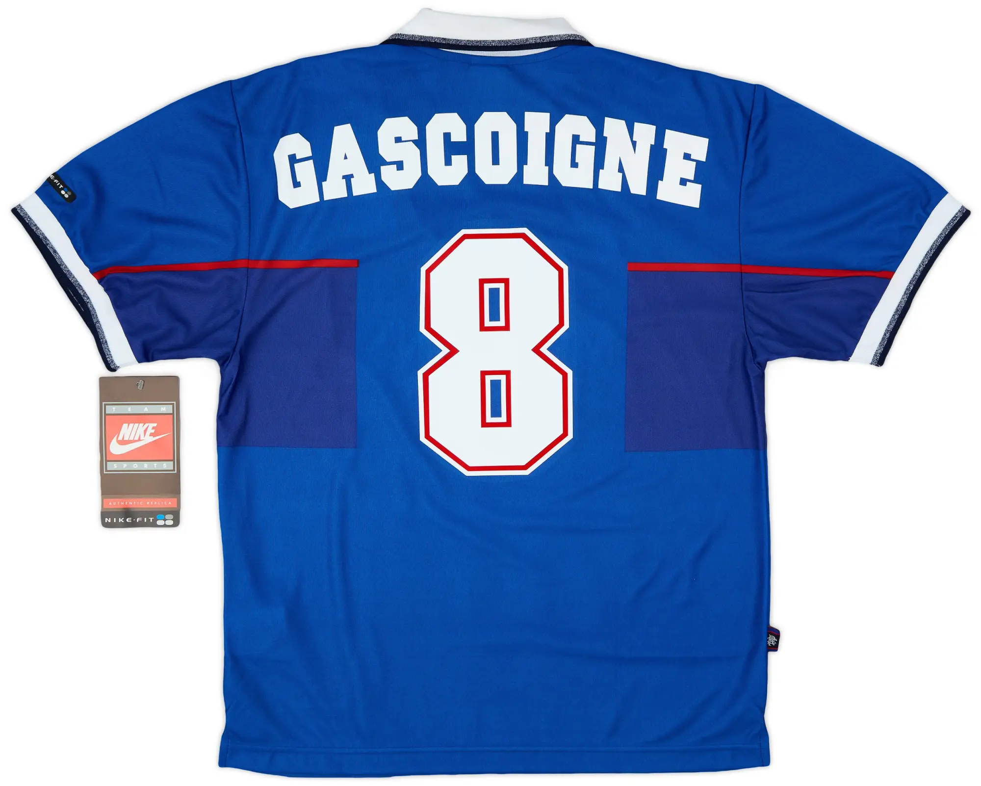 Nike 1997-99 Rangers Home Shirt Negri #9 - 9/10 - (M)