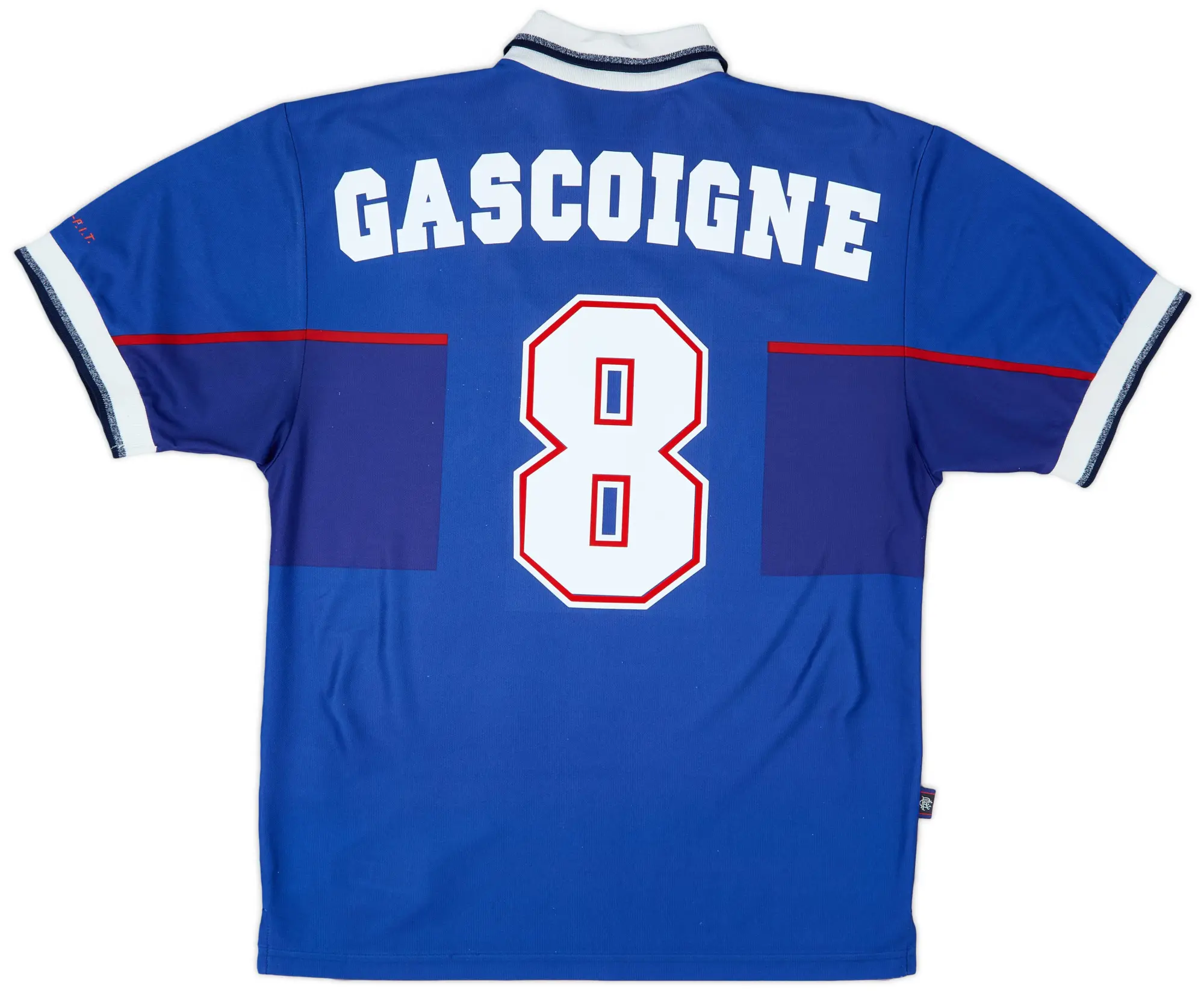 Nike 1997-99 Rangers Home Shirt Gascoigne #8 - 8/10 - (M)