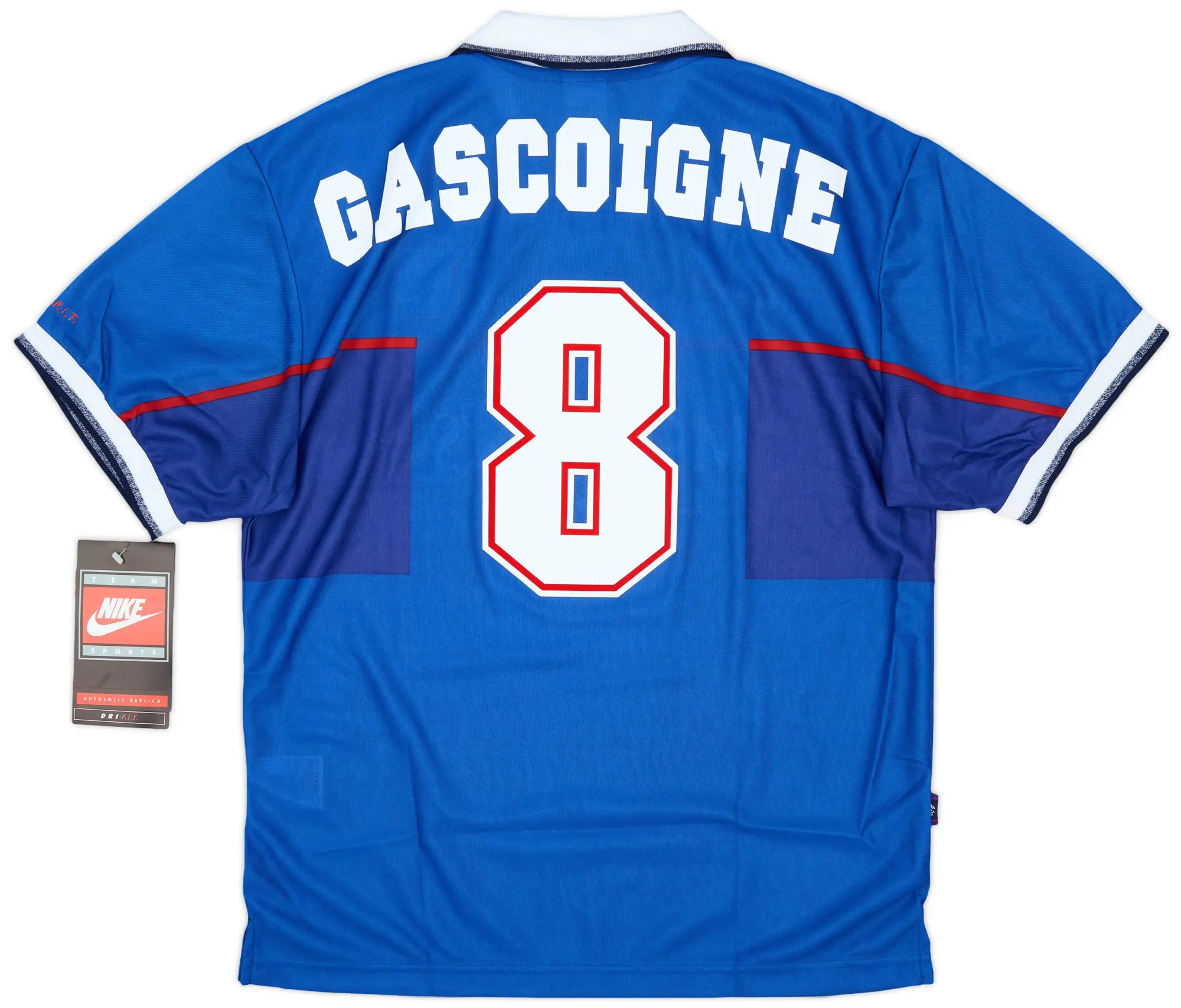 Nike Rangers Mens SS Home Shirt 1997/99
