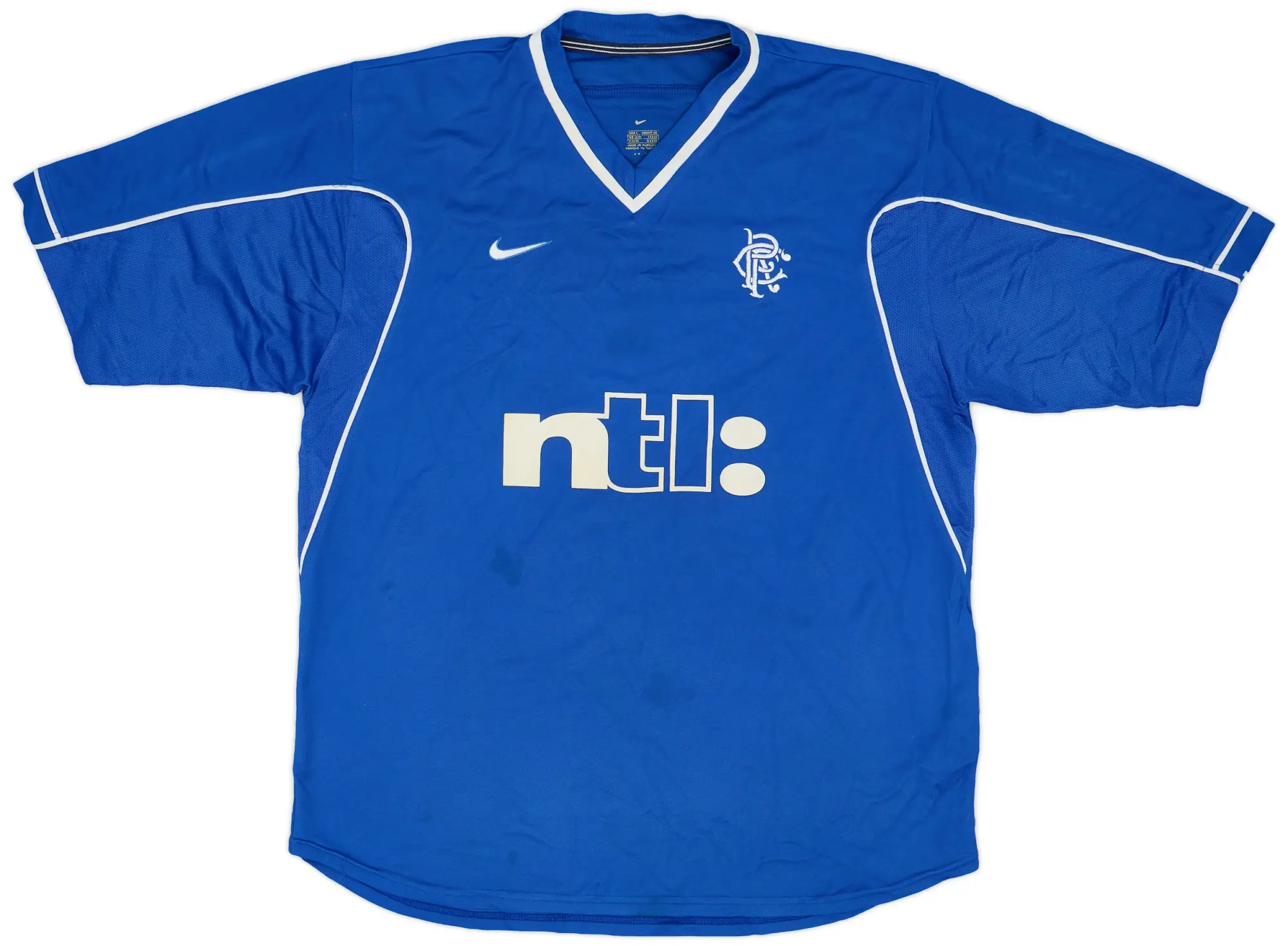 Nike 1999-01 Rangers Home Shirt - 6/10 - (L)