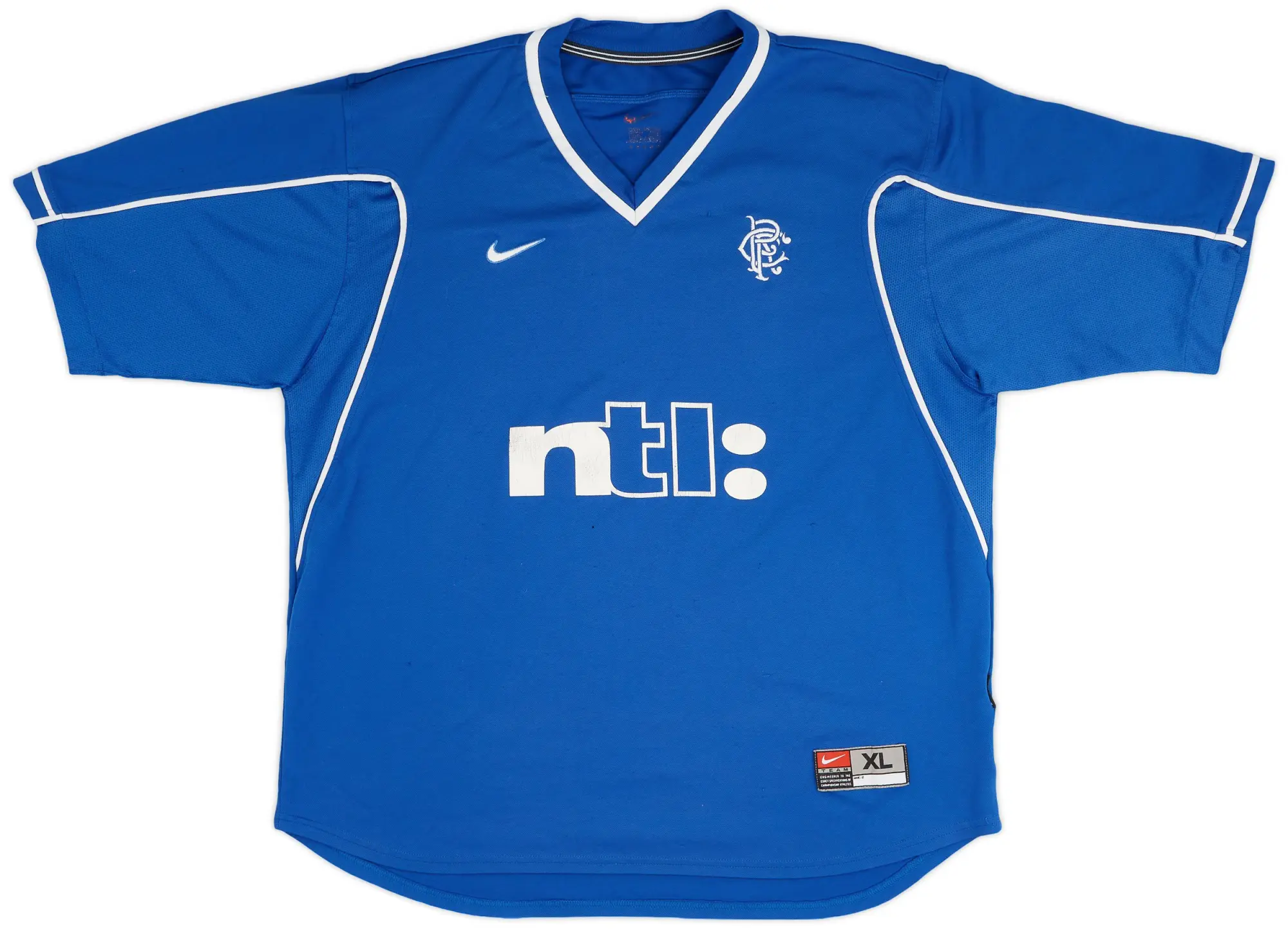Nike 1999-01 Rangers Home Shirt - 6/10 - (XL)