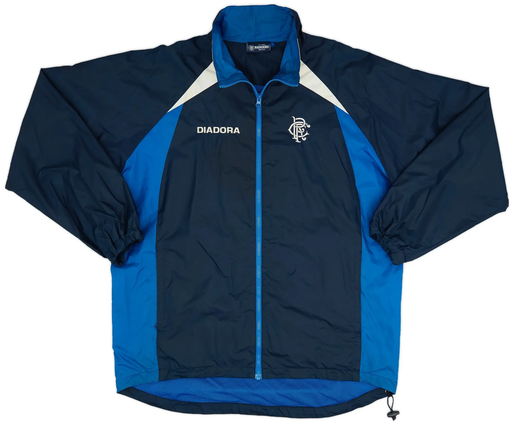 2003-04 Rangers Diadora Track Jacket - 6/10 - (L)