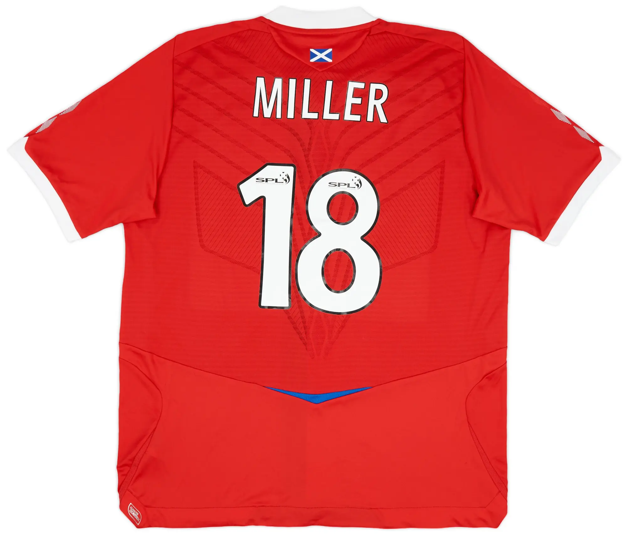Umbro 2008-09 Rangers Third Shirt Miller #18 - 8/10 - (XL)