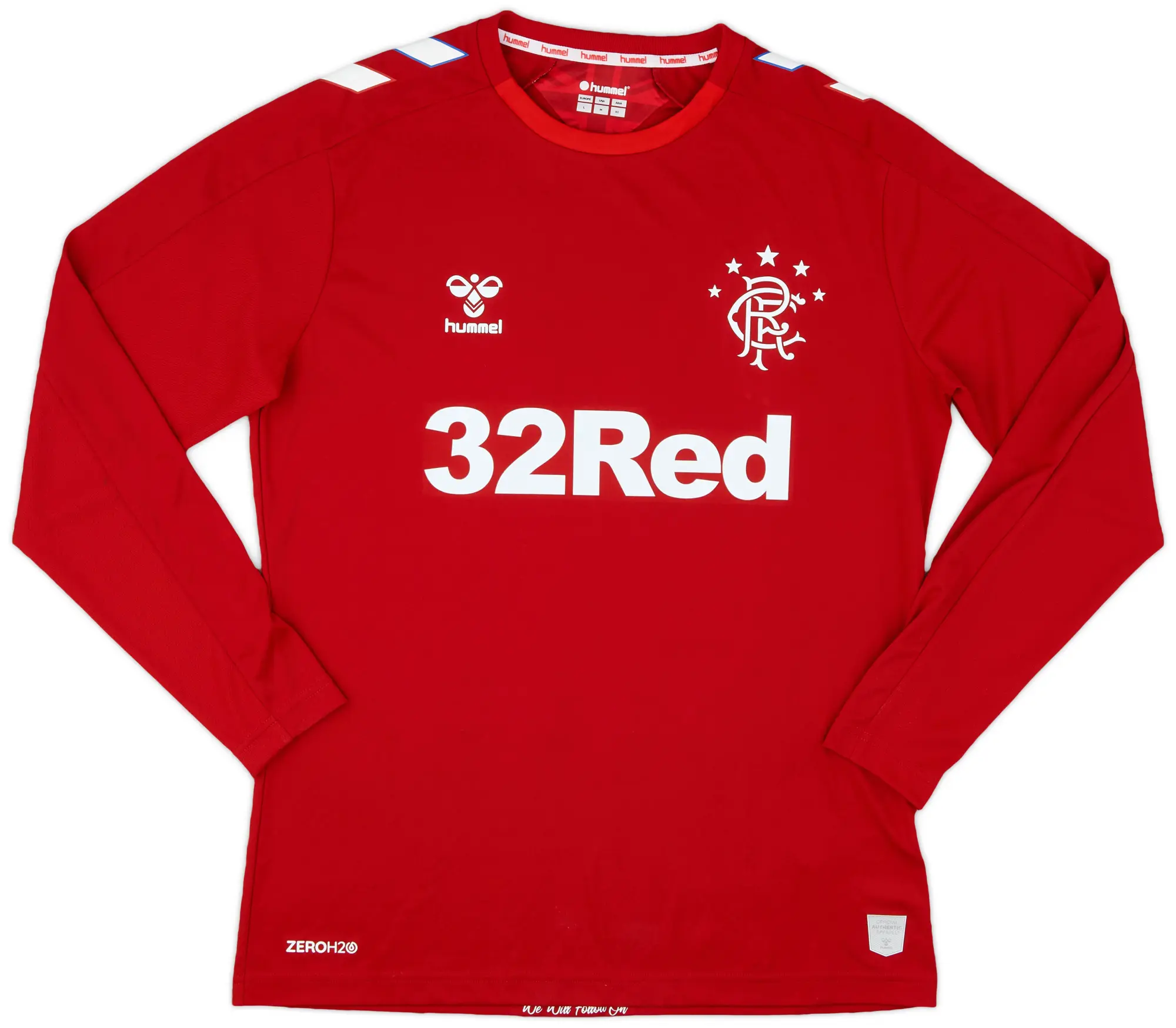 Hummel 2019-20 Rangers Third L/S Shirt (L)