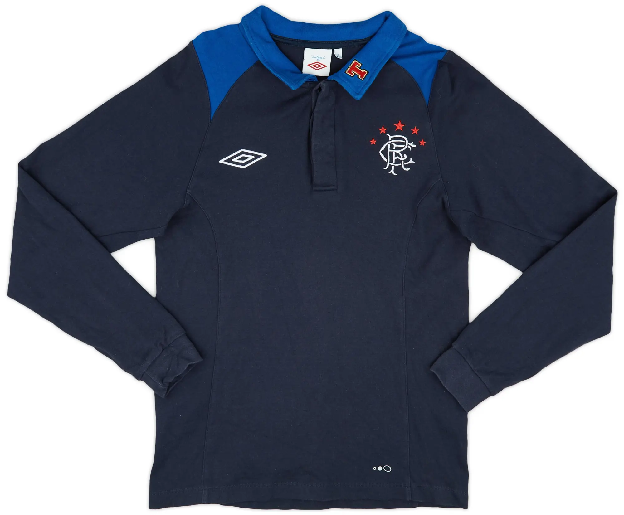 2010-11 Rangers Umbro Polo L/S Shirt - 9/10 - (S)