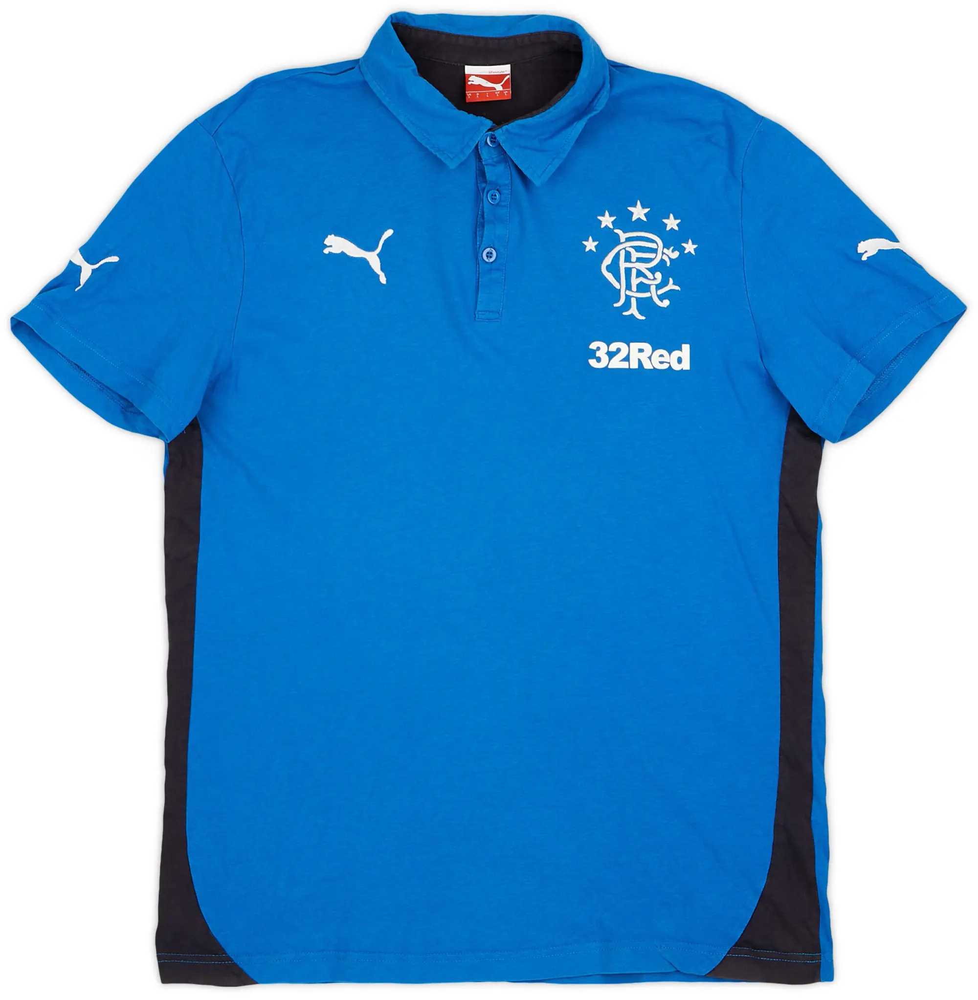 2013-14 Rangers Puma Polo Shirt - 8/10 - (L)