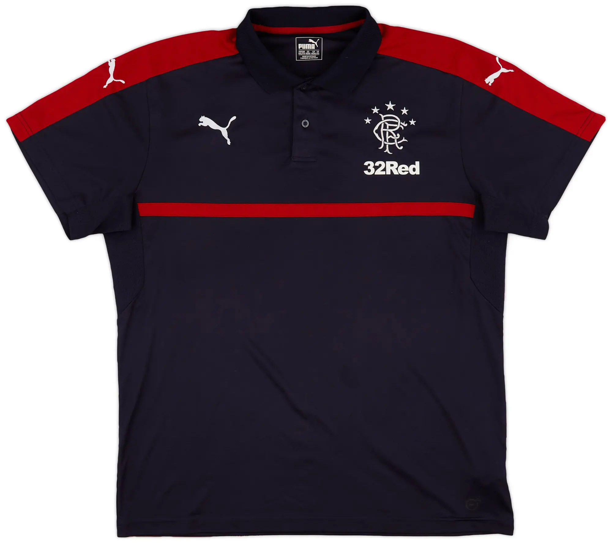 2016-17 Rangers Puma Polo Shirt - 10/10 - (XXL)