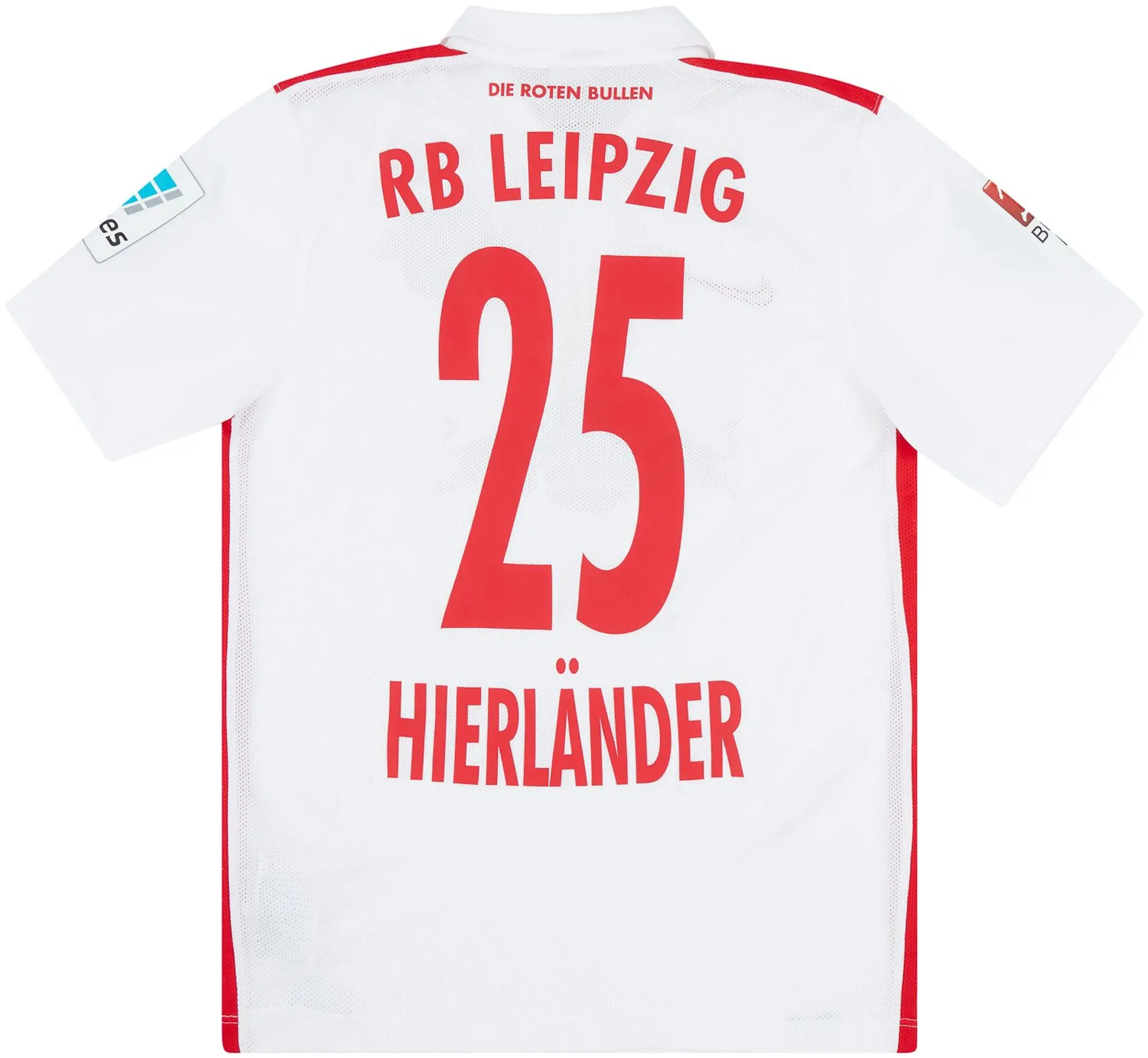 Nike 2015-16 RB Leipzig Match Issue Home Shirt Hierlander #25