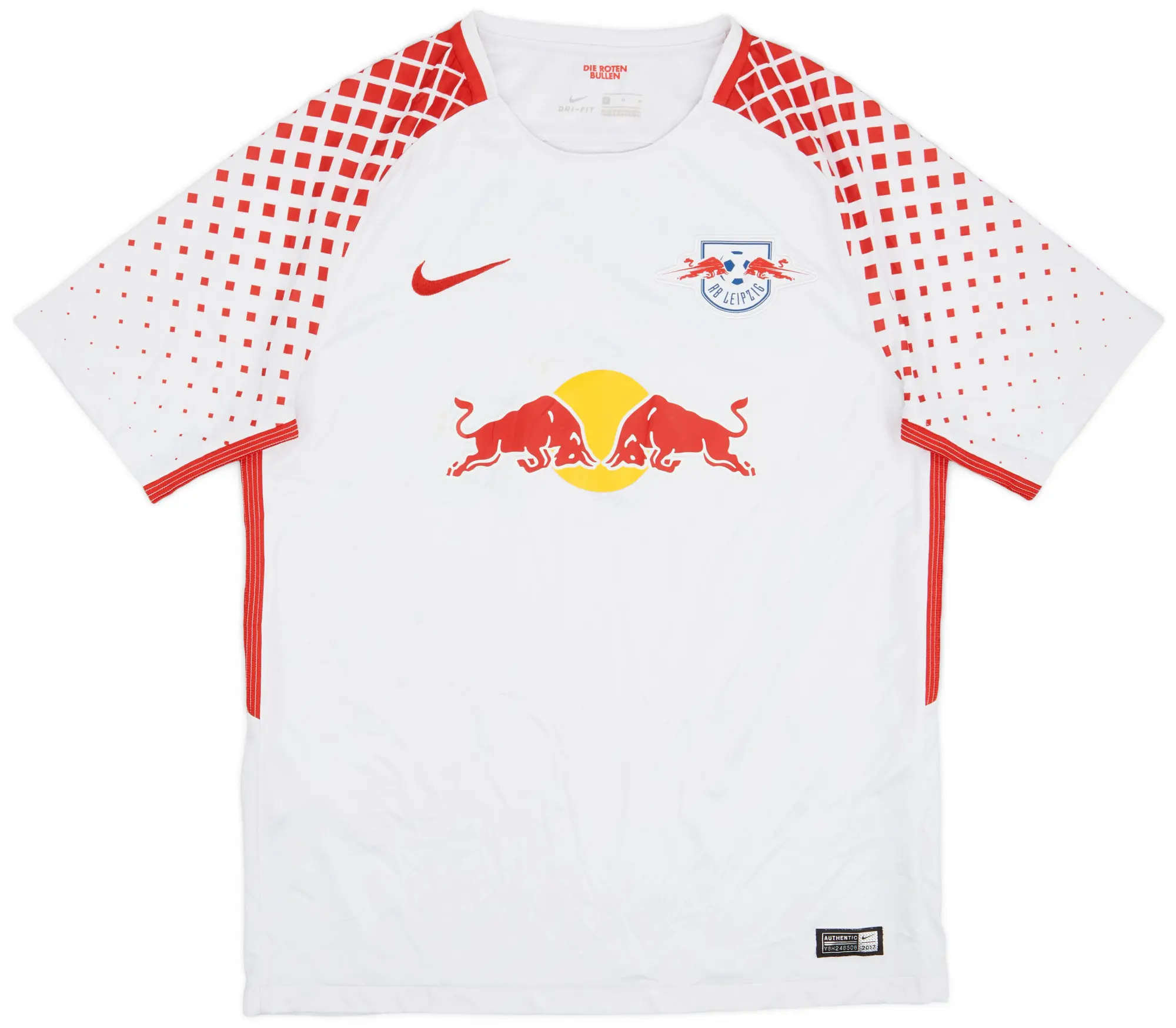 Nike 2017-18 RB Leipzig Home Shirt - 6/10 - (M)