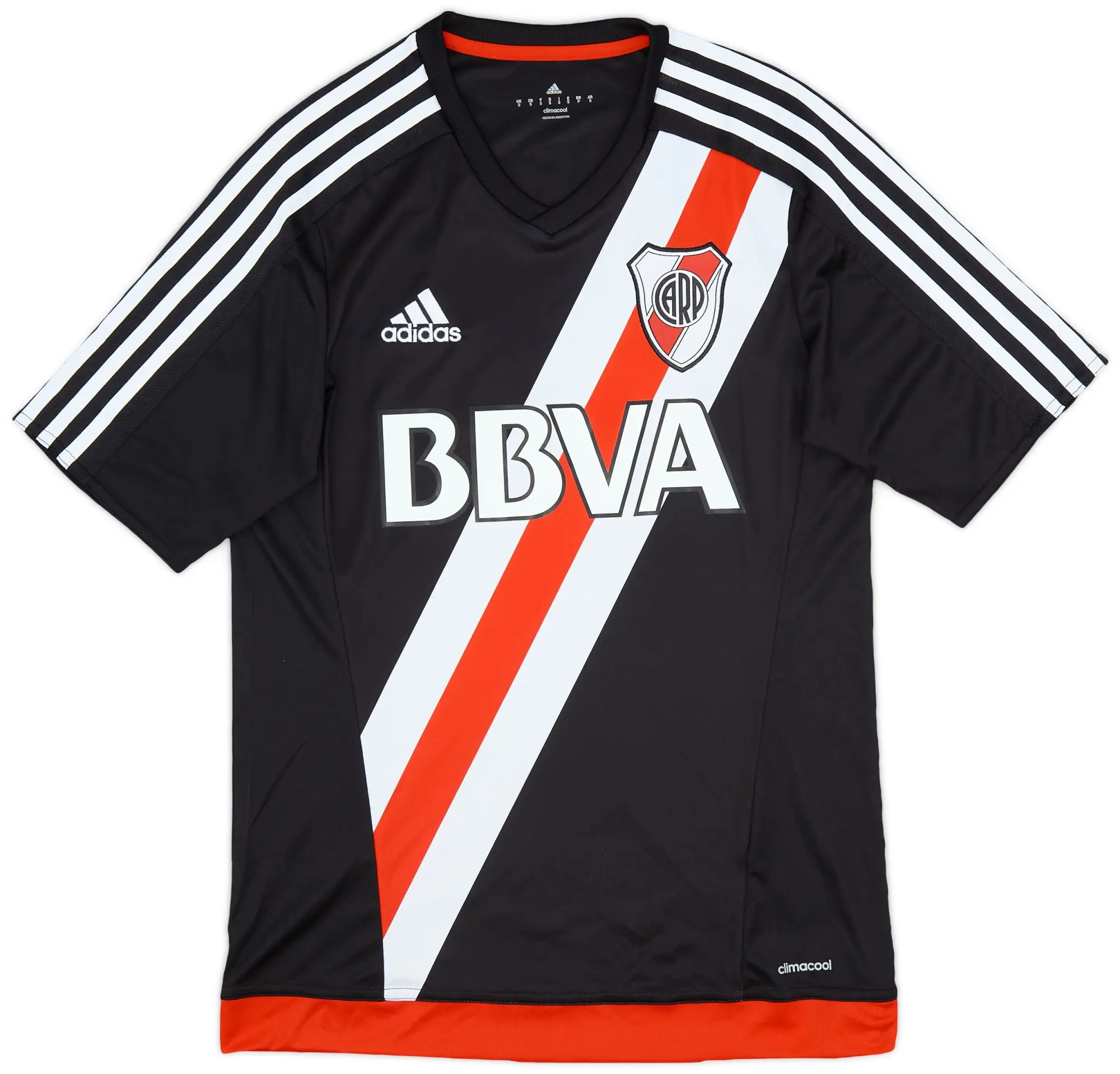 adidas River Plate Mens SS Fourth Shirt 2016/17