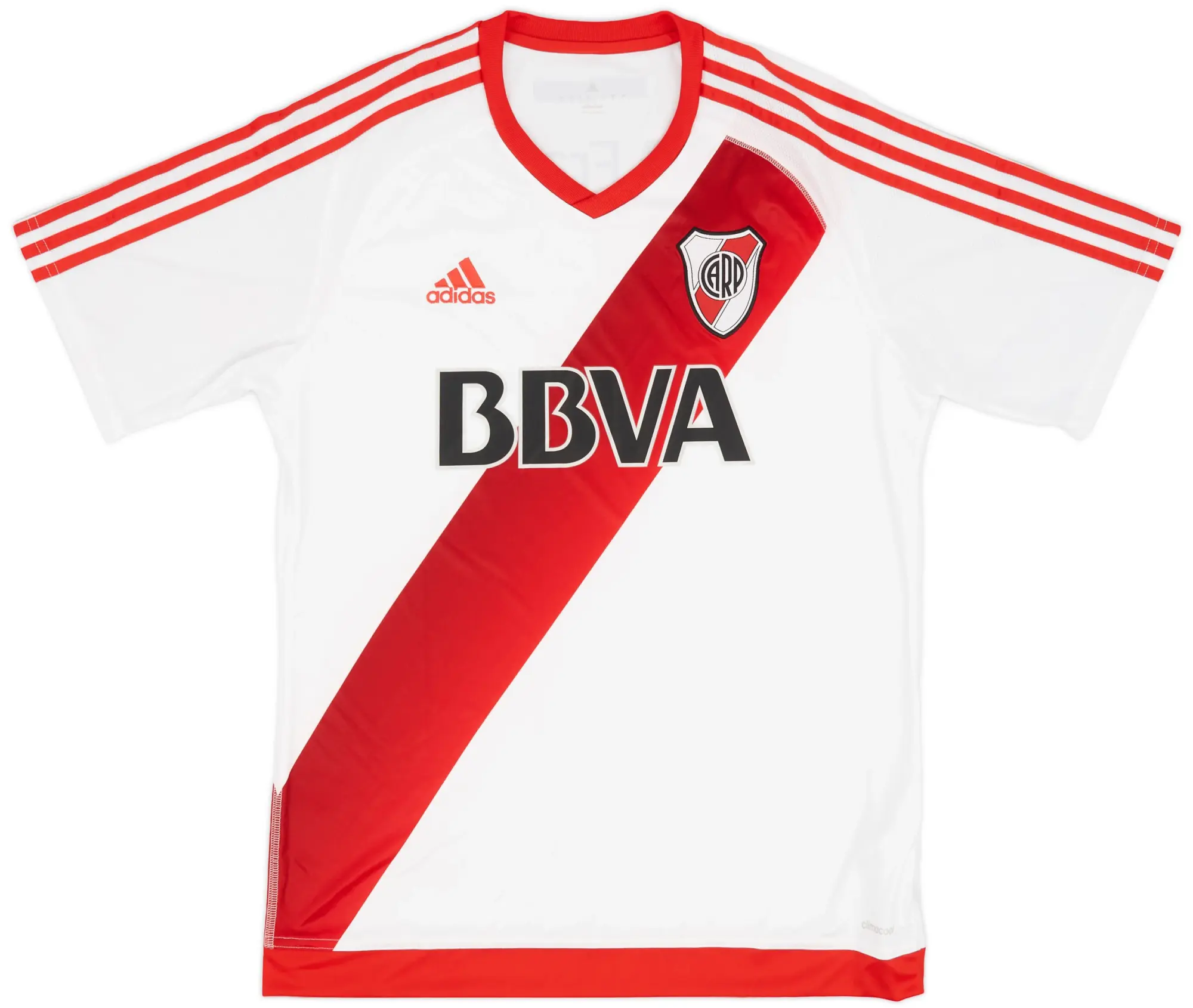 adidas 2016-17 River Plate Home Shirt - 9/10 - (L)