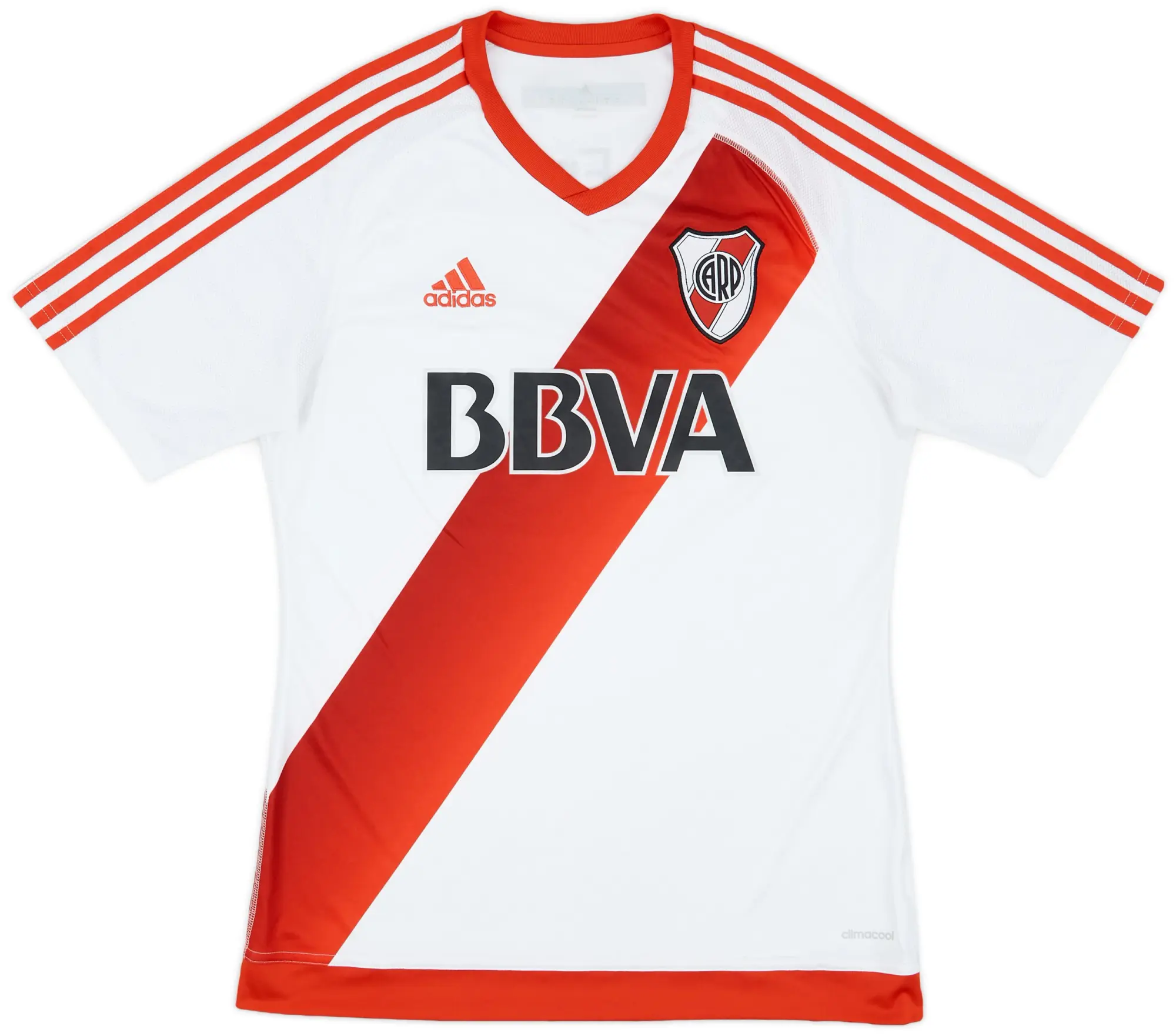 adidas 2016-17 River Plate Home Shirt - 9/10 - (M)