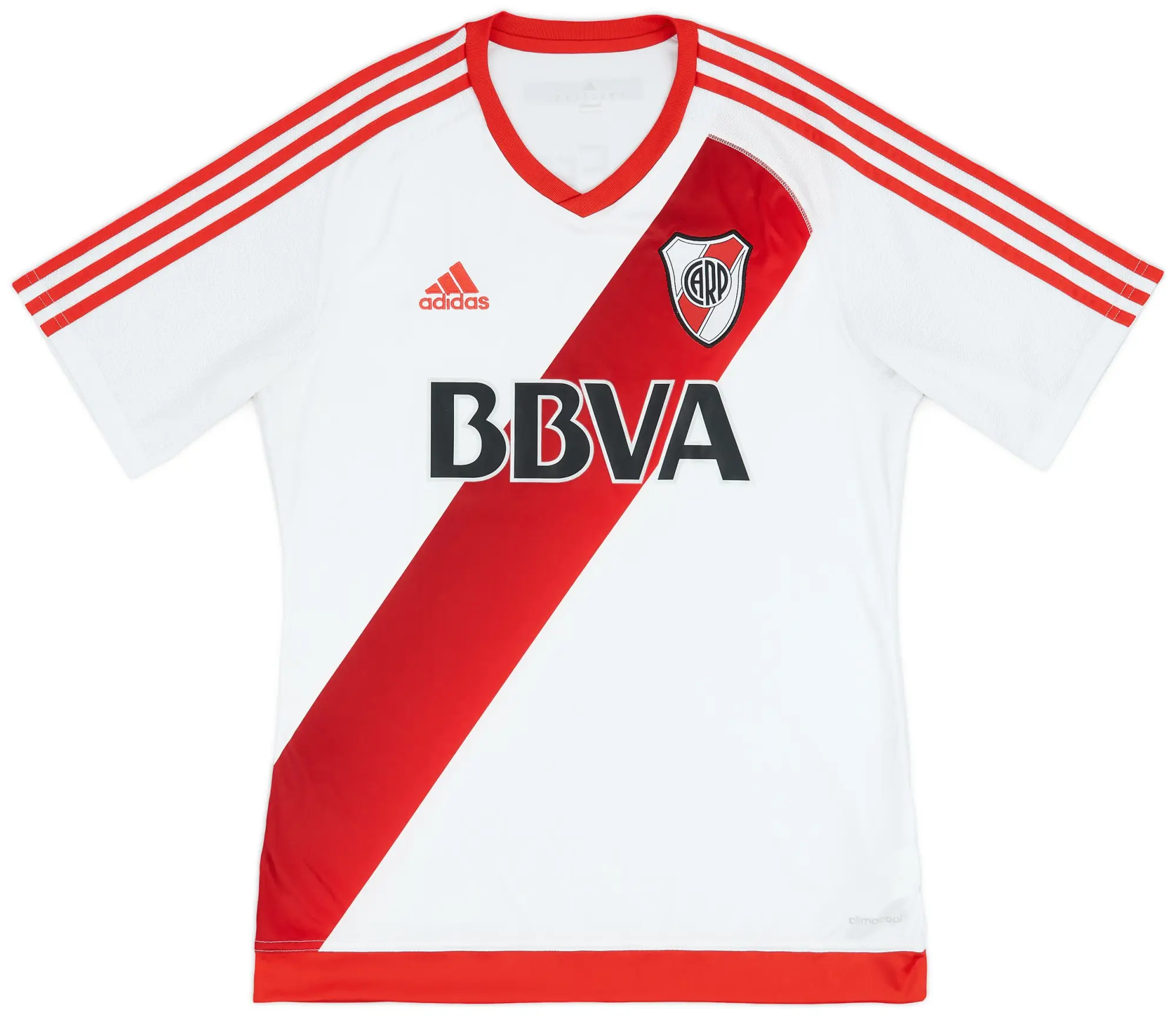 adidas 2016-17 River Plate Home Shirt - 9/10 - (M)