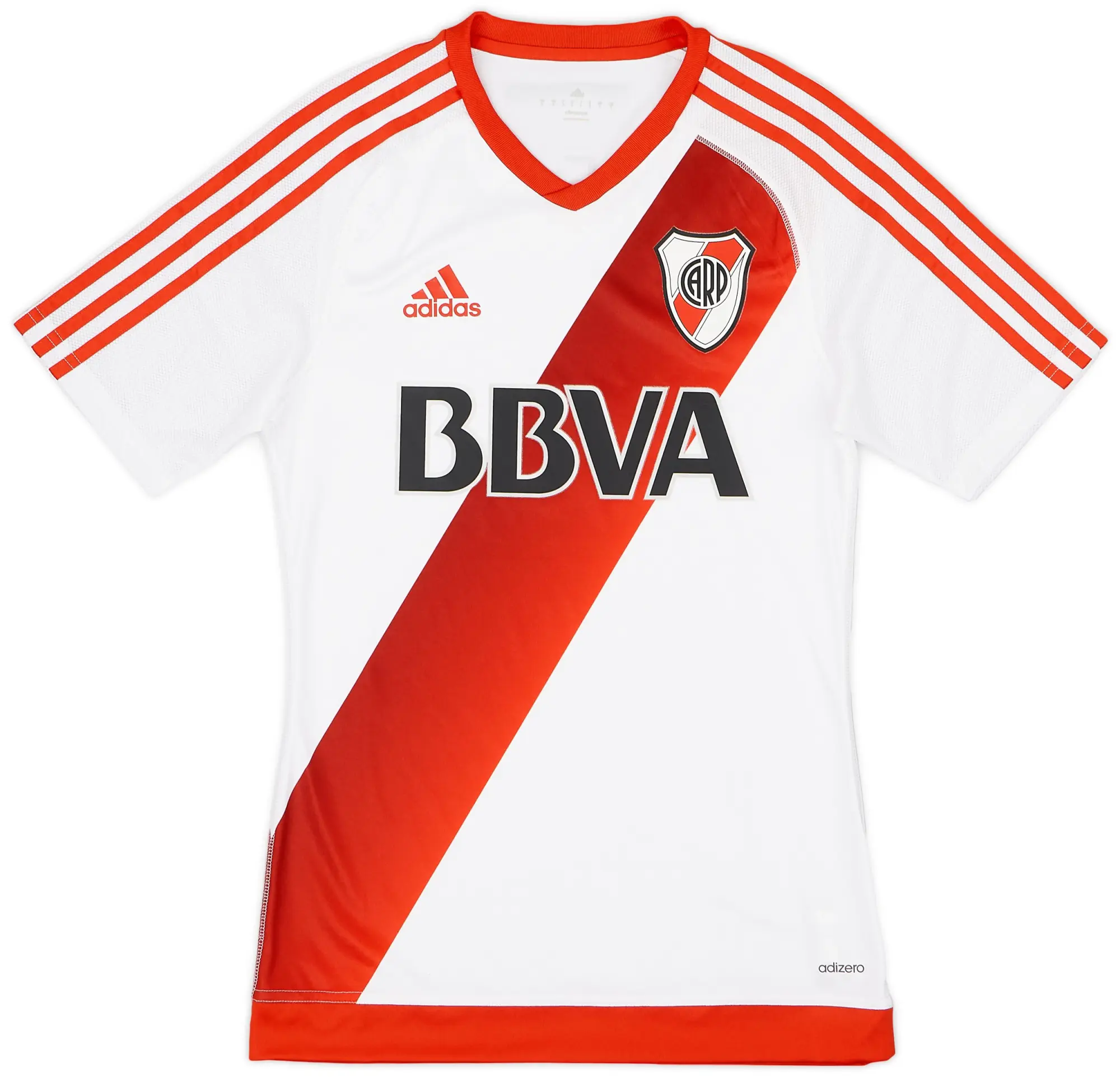 adidas 2016-17 River Plate Authentic Home Shirt - 8/10 - (S)